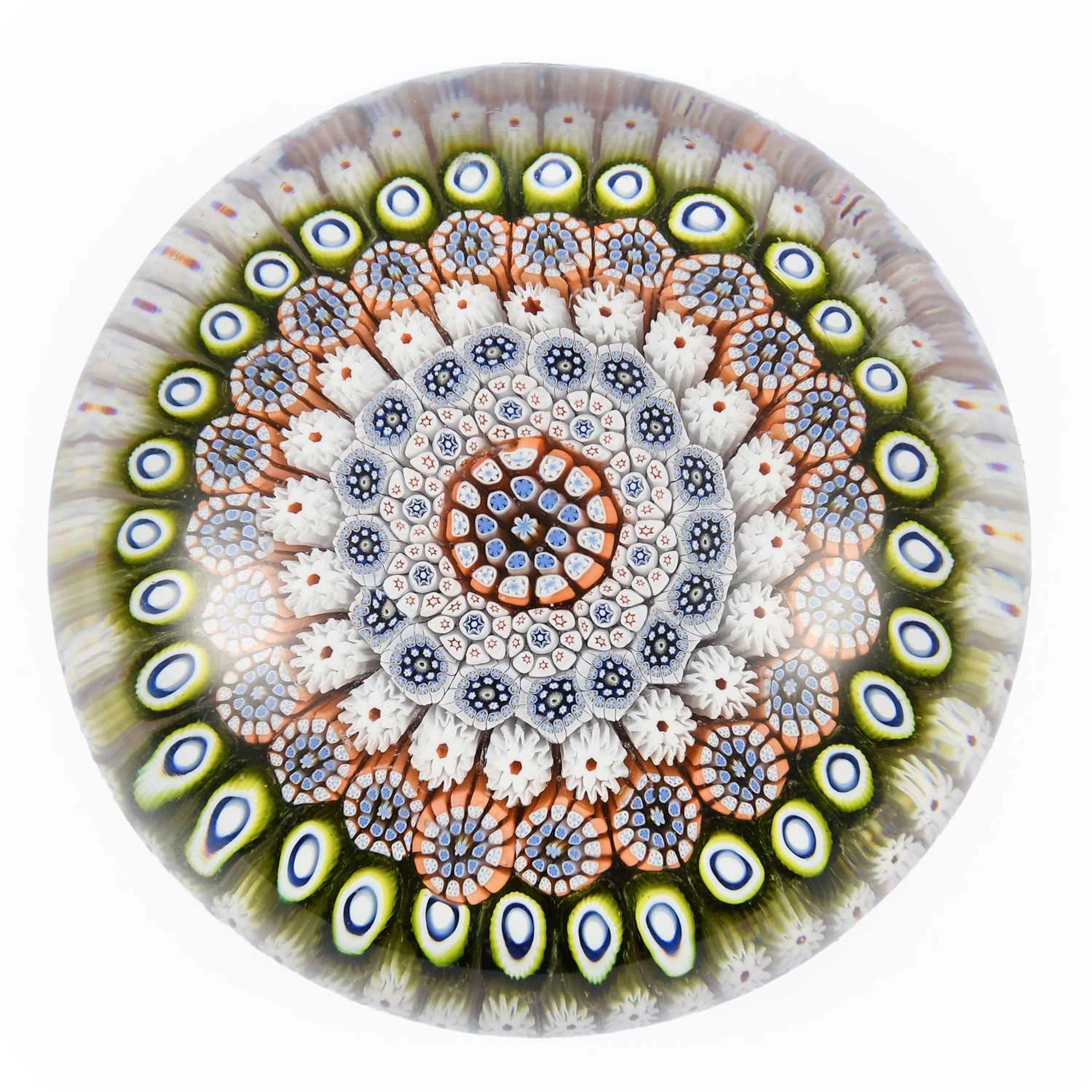 A St Louis Millefiori Paperweight, circa 1850