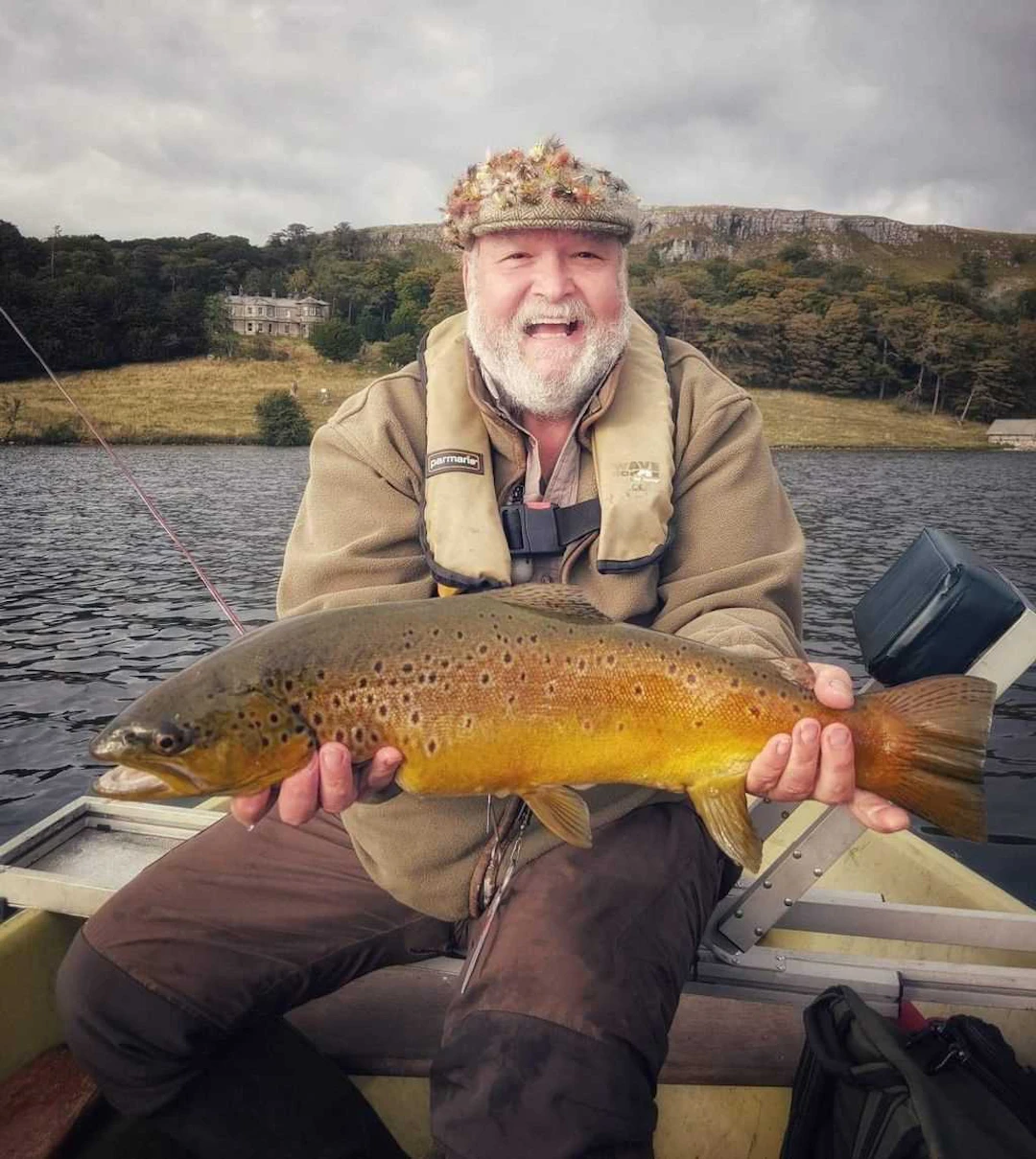 A Day Boat Fishing on Malham Tarn, guided by Melvyn Wood