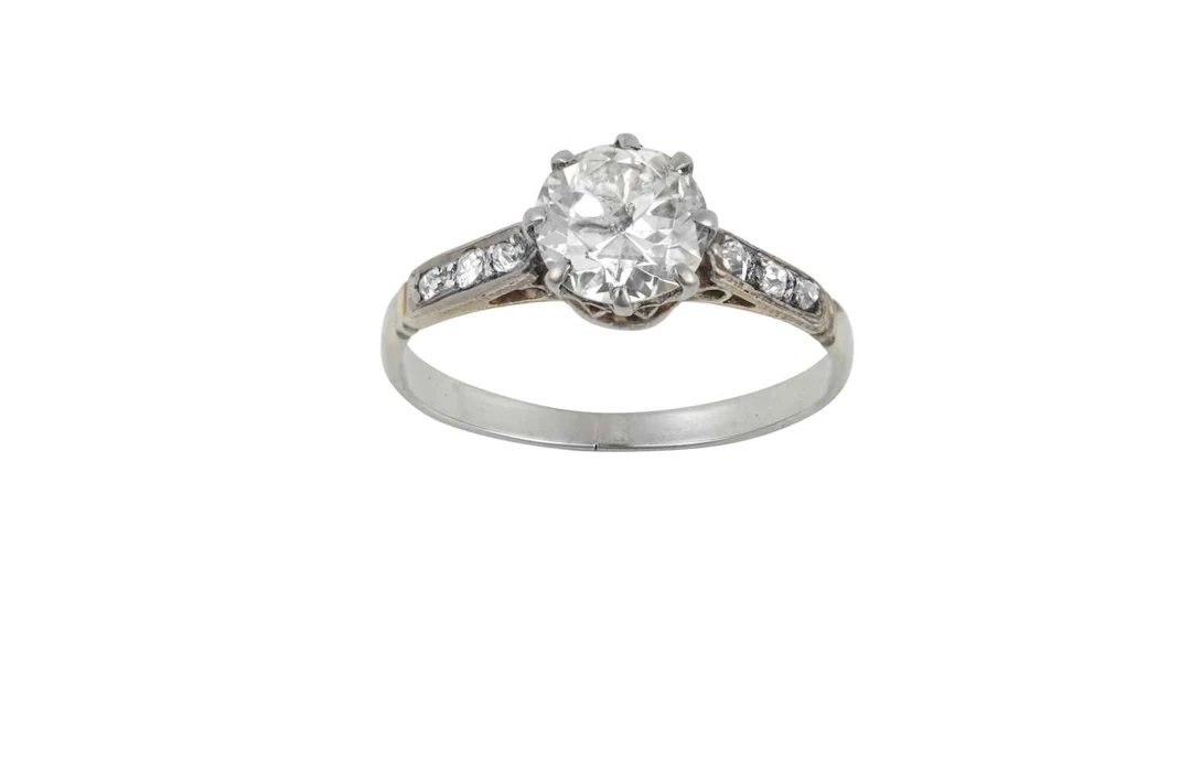 A Diamond Solitaire Ring