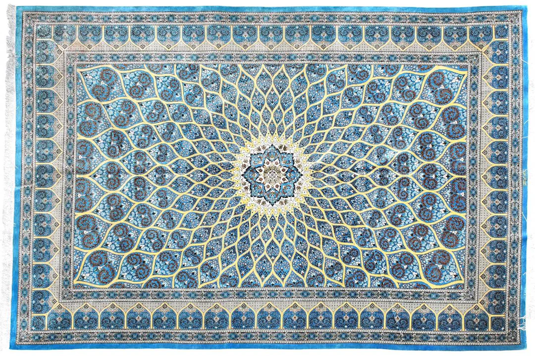 Fine Ghom Carpet, Central Iran, Modern