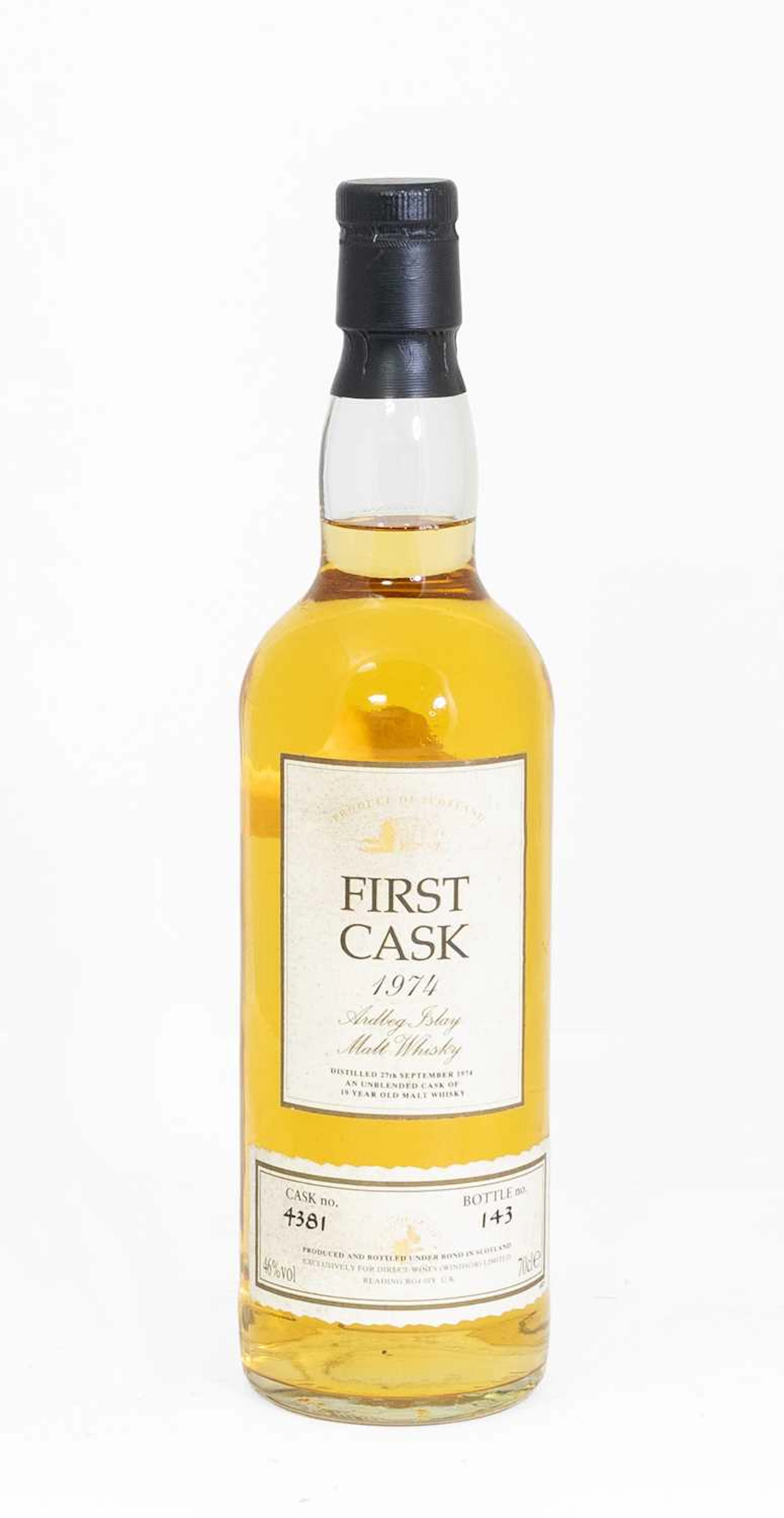 Ardbeg 1974 19 Year Old Islay Malt Whisky