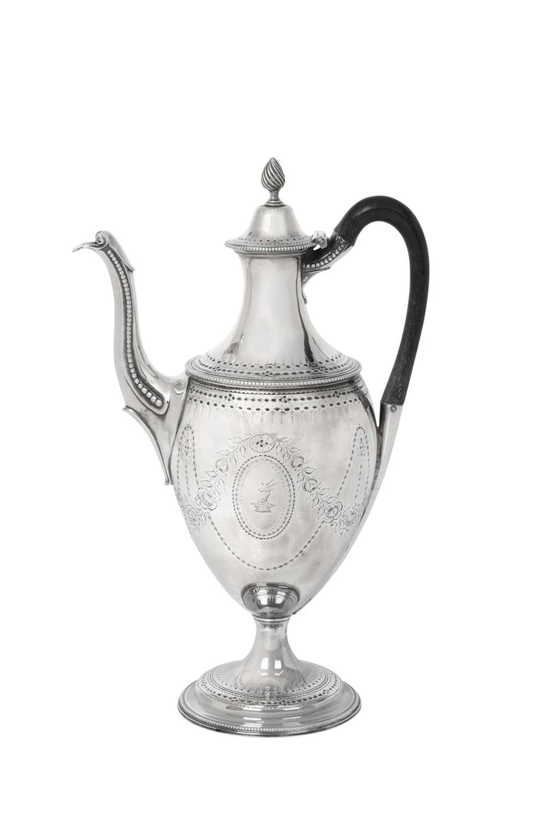 A George III Silver Coffee-Pot by James Sutton and John Bult, London