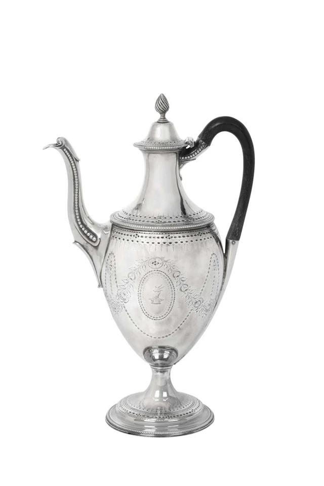 A George III Silver Coffee-Pot by James Sutton and John Bult, London