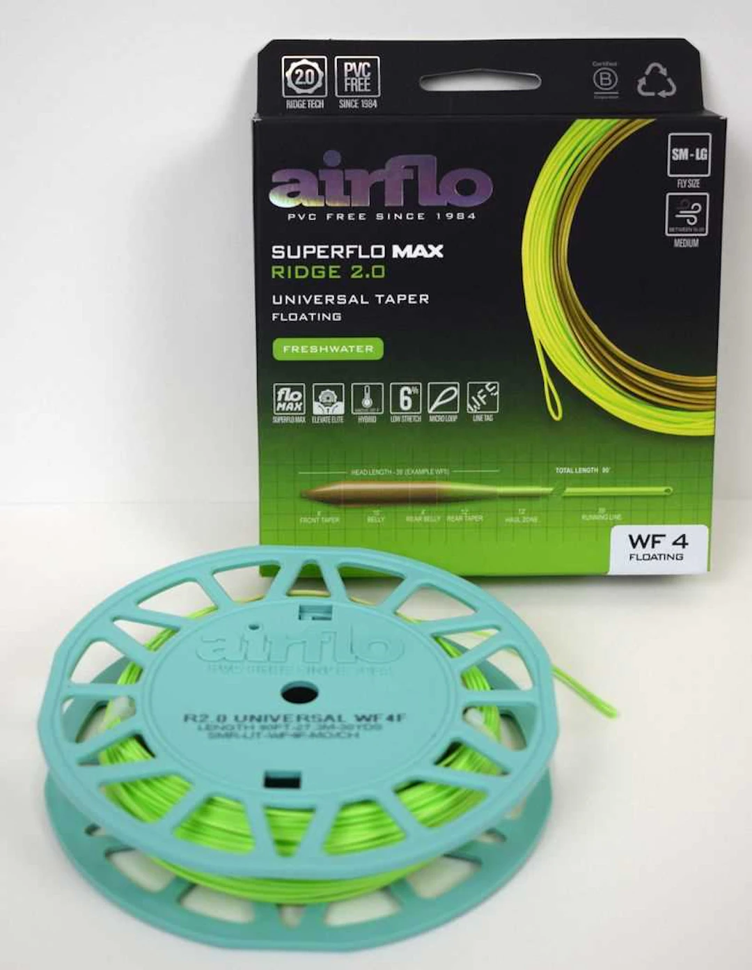 The Airflo Superflo Max Ridge 2.0 Universal Taper WF4