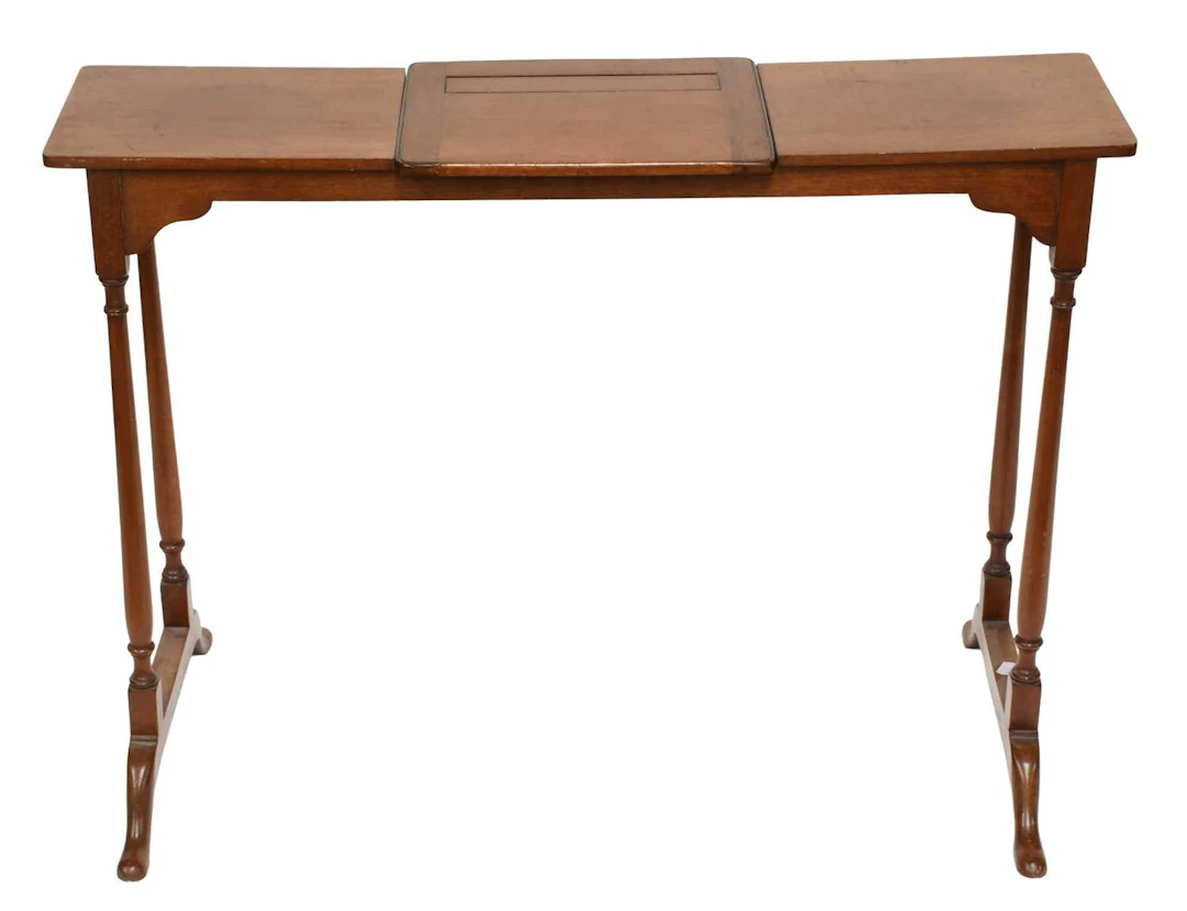 An Edwardian Mahogany Reading Table