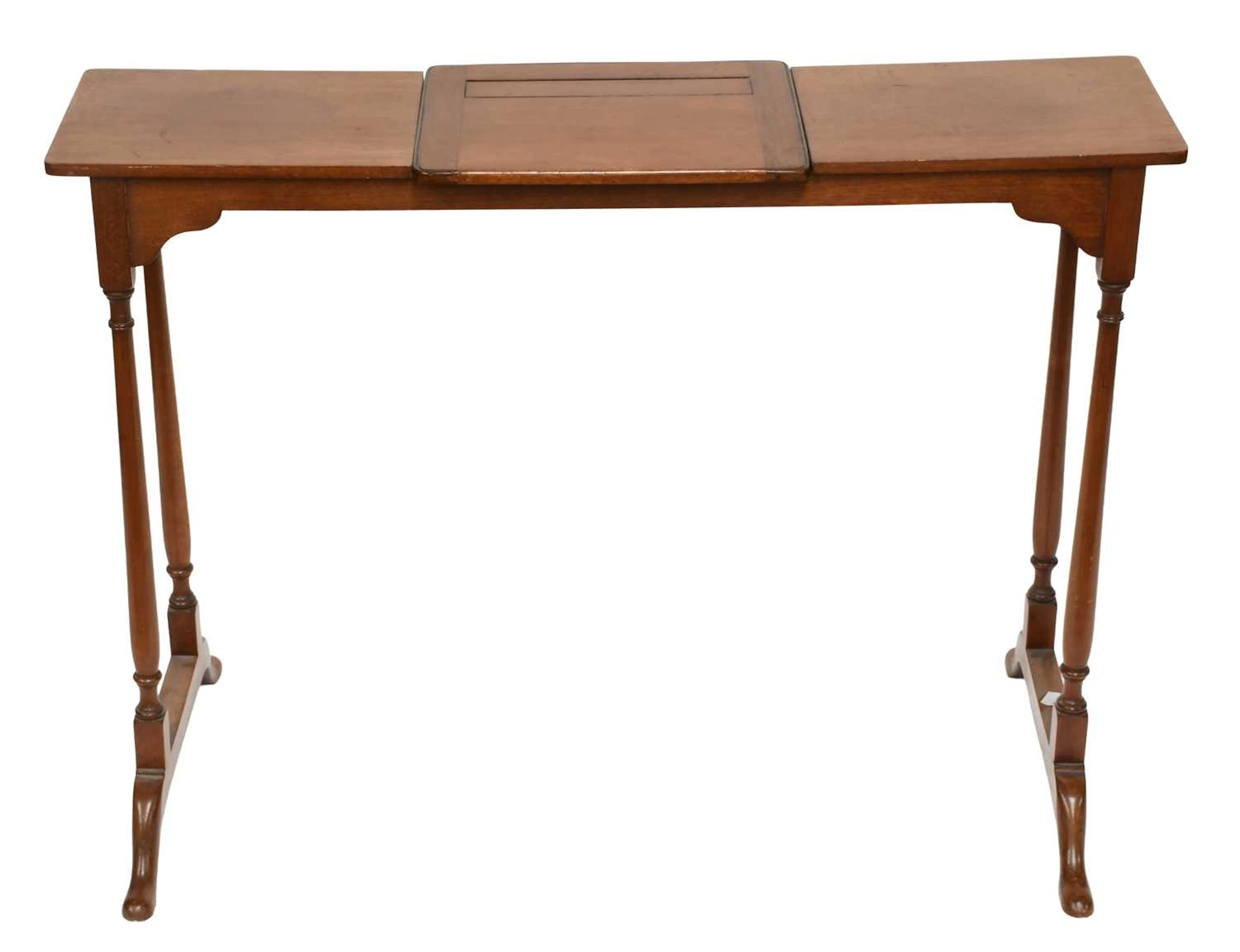 An Edwardian Mahogany Reading Table