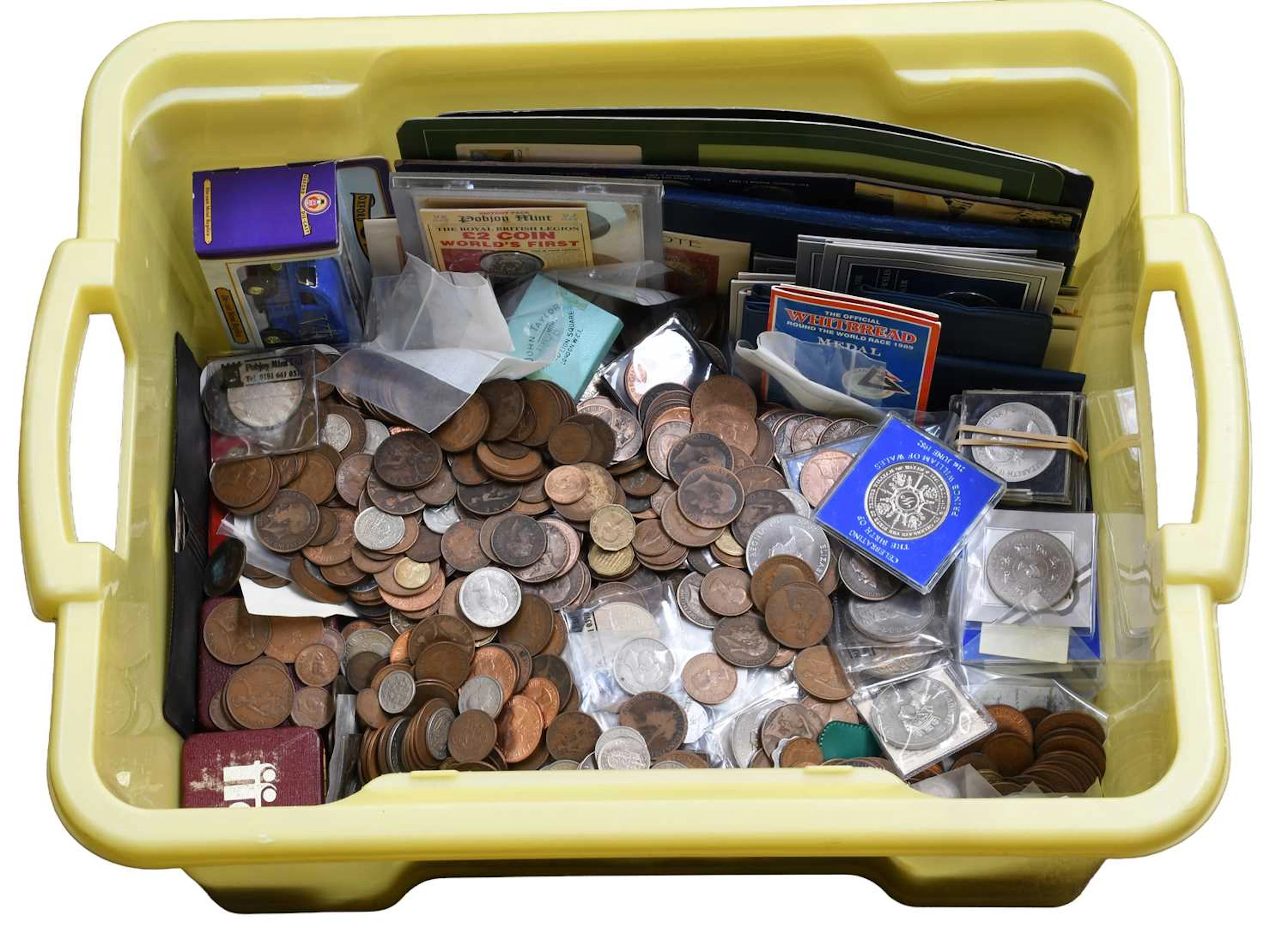 A Collection of British Pre-Decimal and Commemorative Coinage