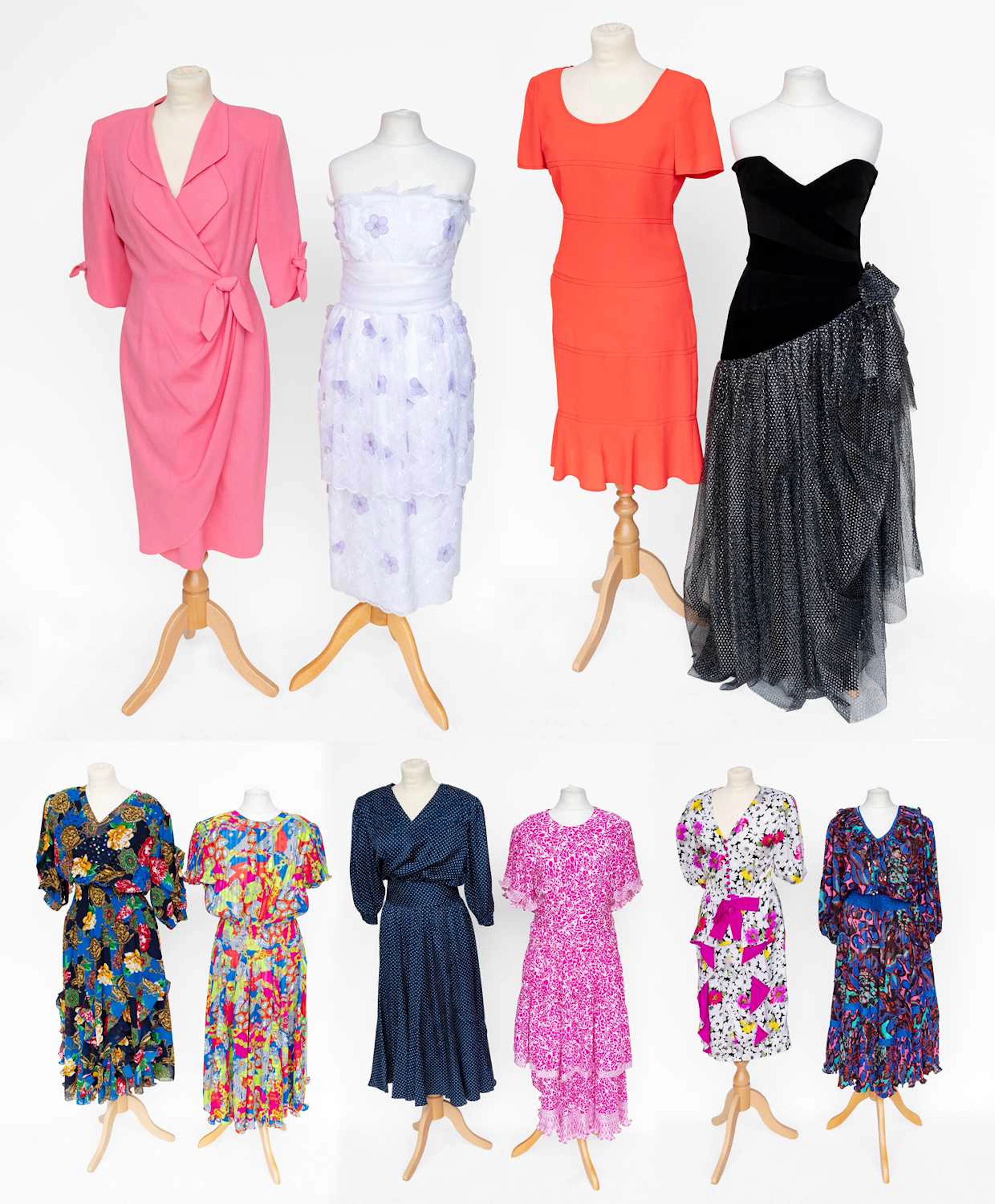 Circa 1980s Evening and Occasion Wear, Kanga Collection, Diana Frés