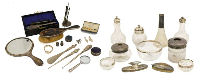 A Collection of Assorted Silver, Together With