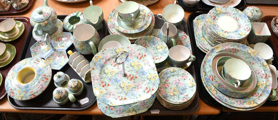 Shelley Porcelain, "Melody" pattern