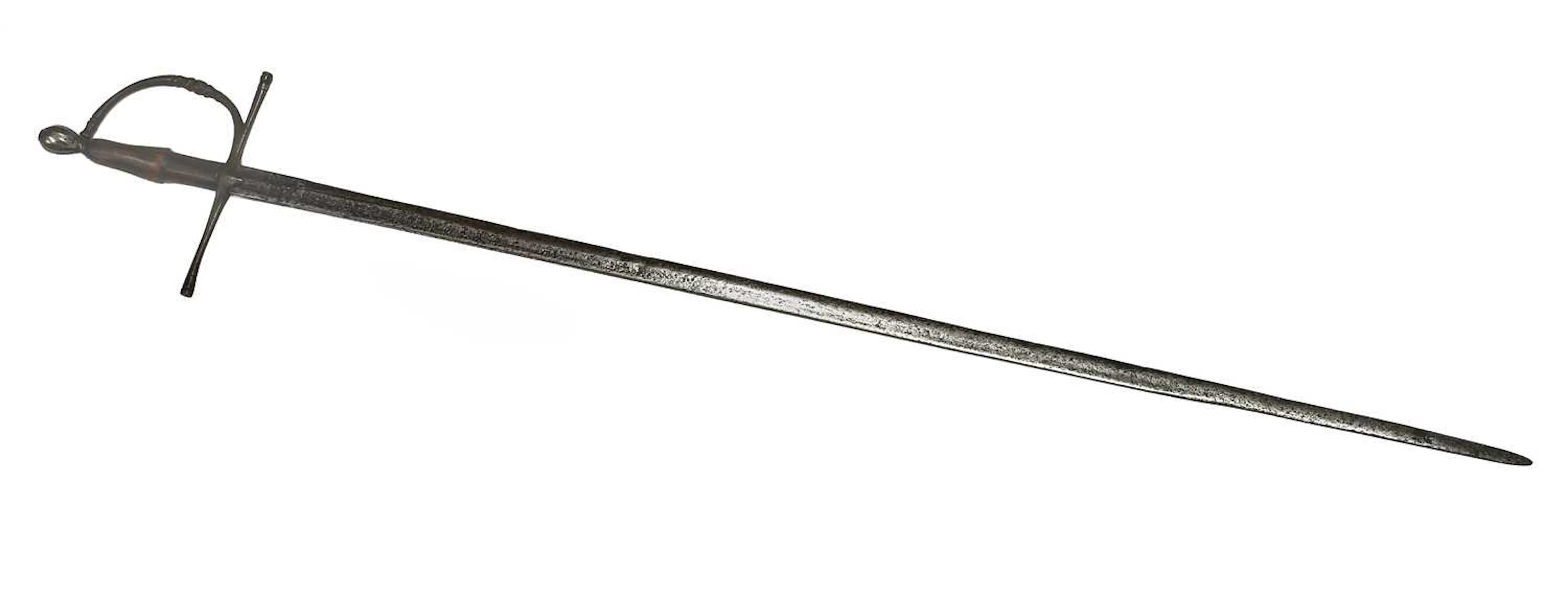 An Early 17th Century Hounslow Rapier by Clemens Meigenn, circa 1629-1640