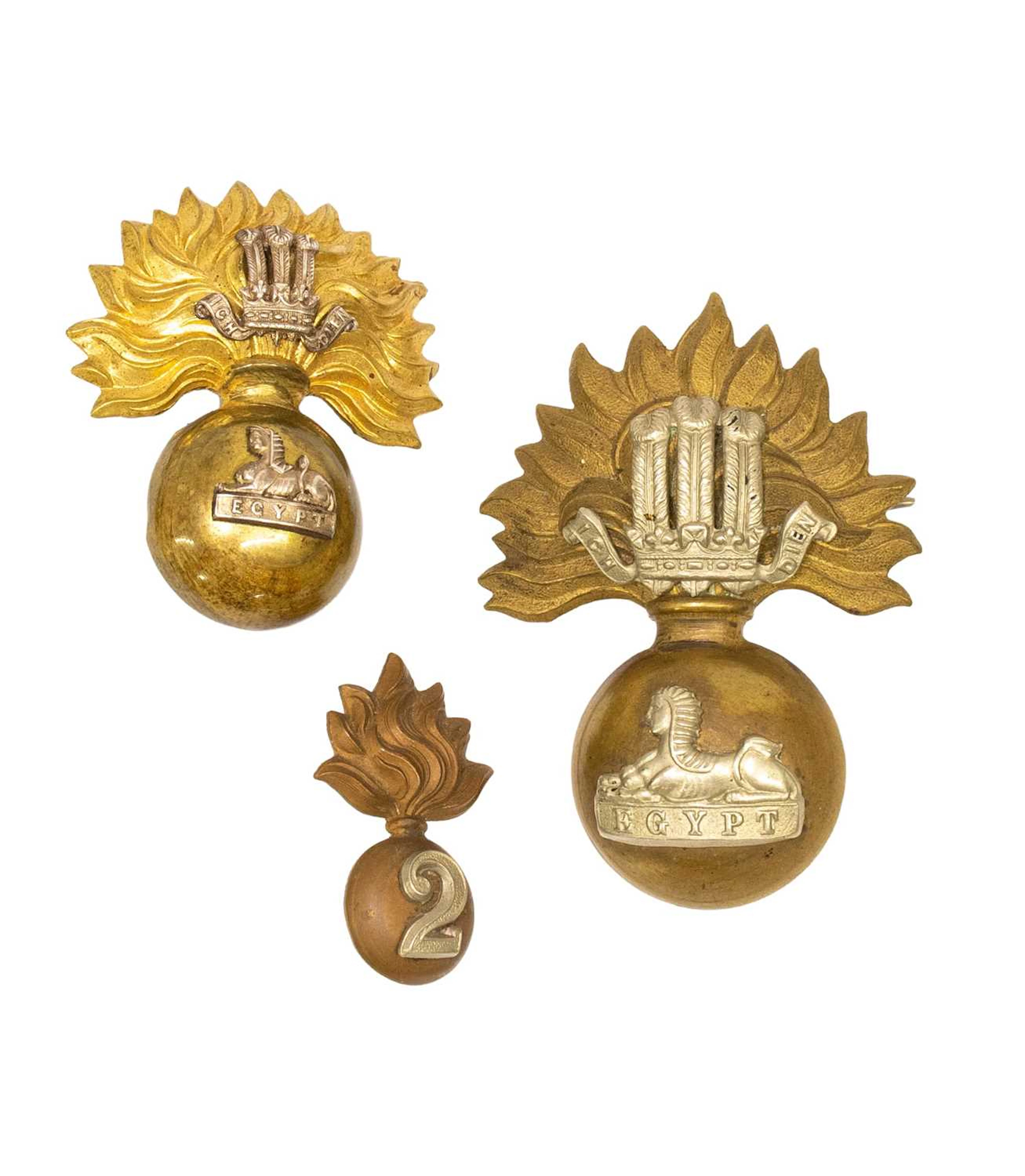 Two Indian Army Pagri Badges to the 102nd King Edward's Own Grenadiers