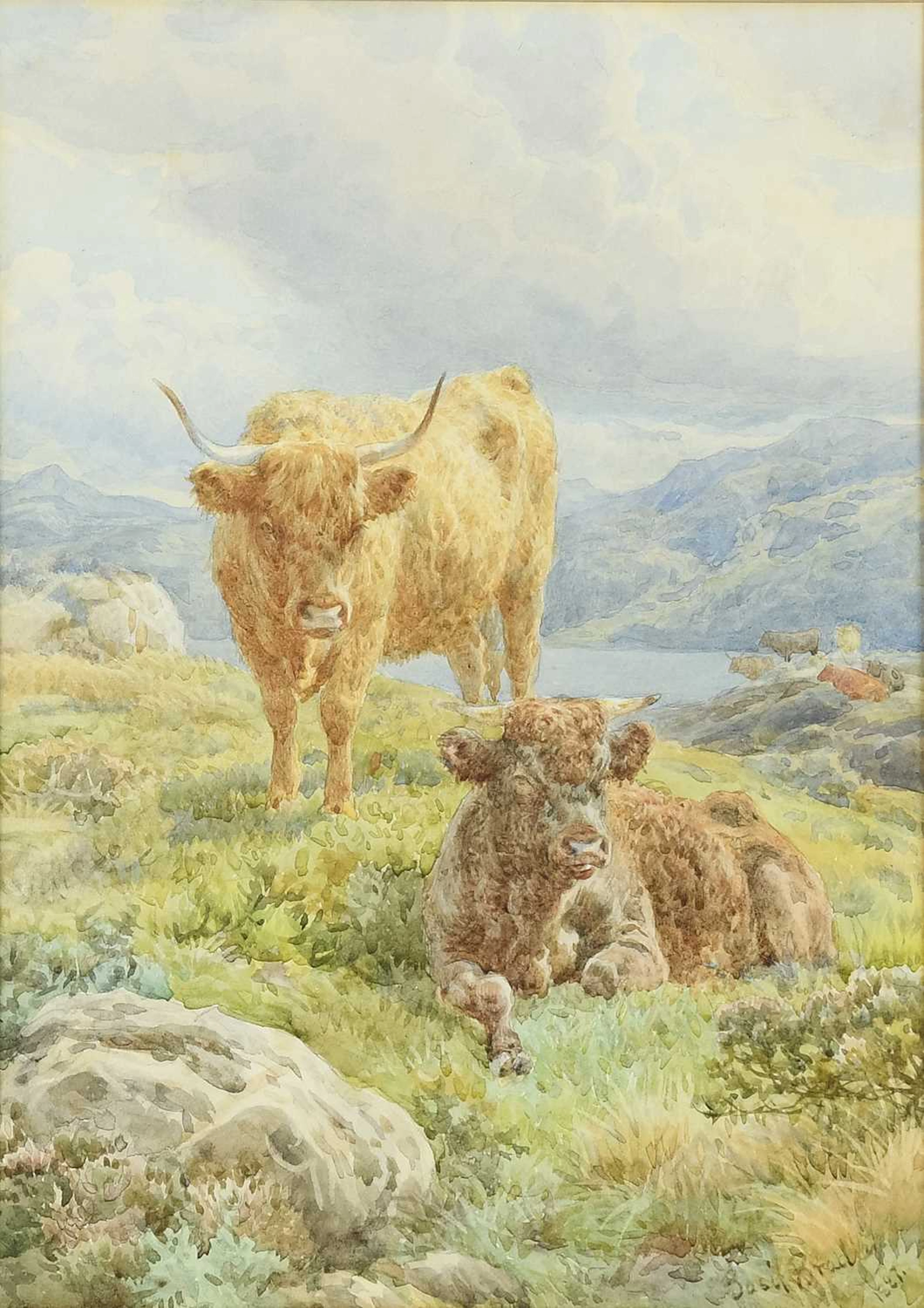 Basil Bradley RWS (1842-1904)