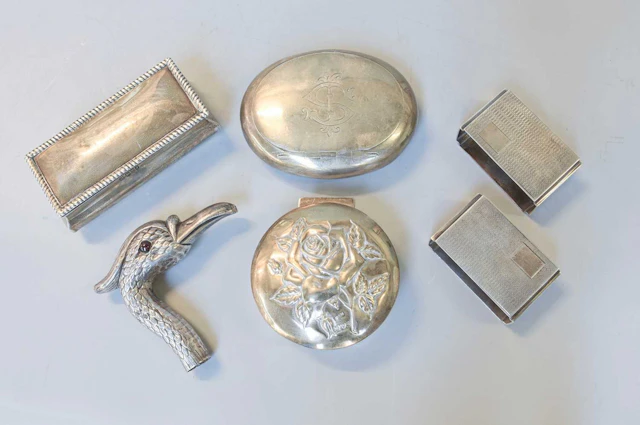 A Collection of Assorted Silver