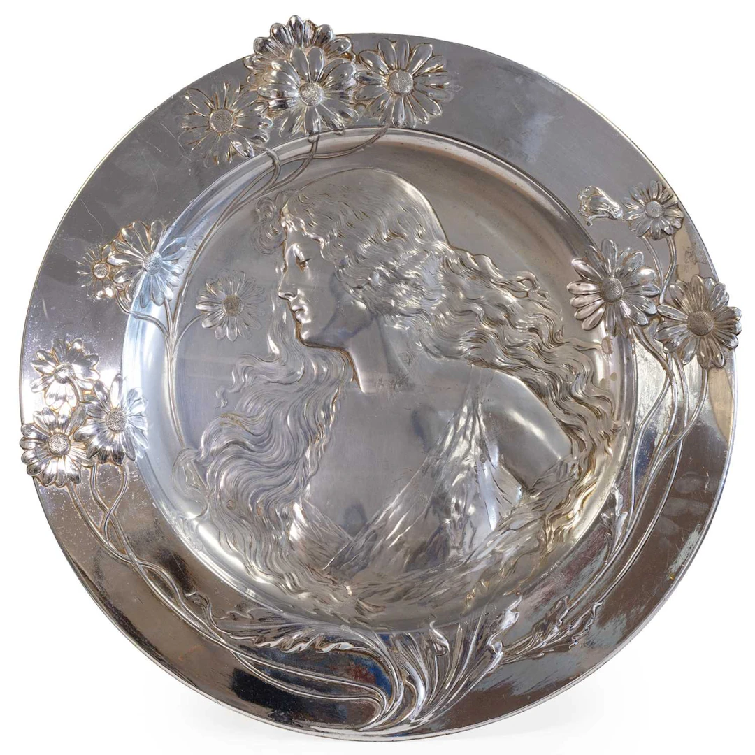 A Jugendstil WMF (Wurttembergische Metallwarenfabrik): A Silver Plated