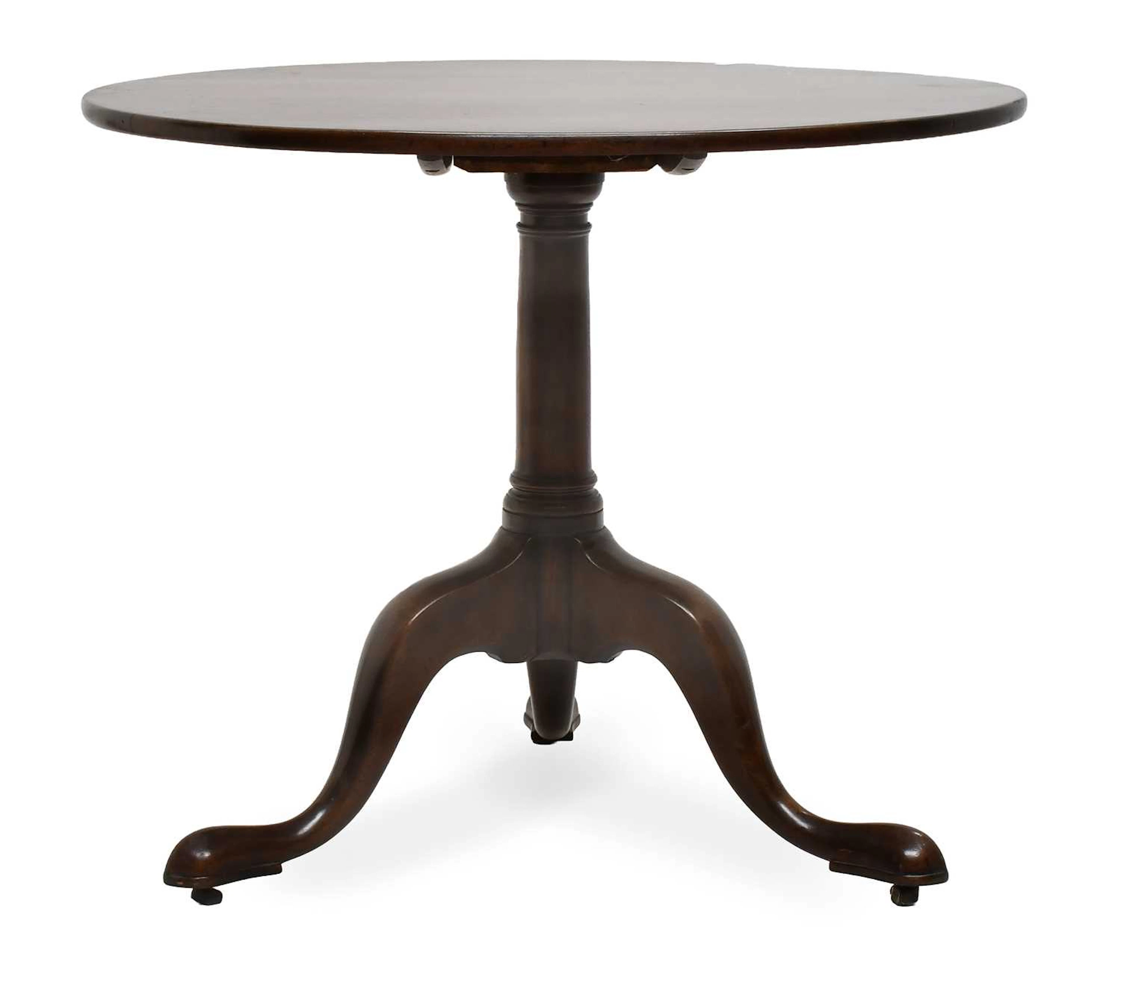 A George III Mahogany Tripod Table, circa 1770