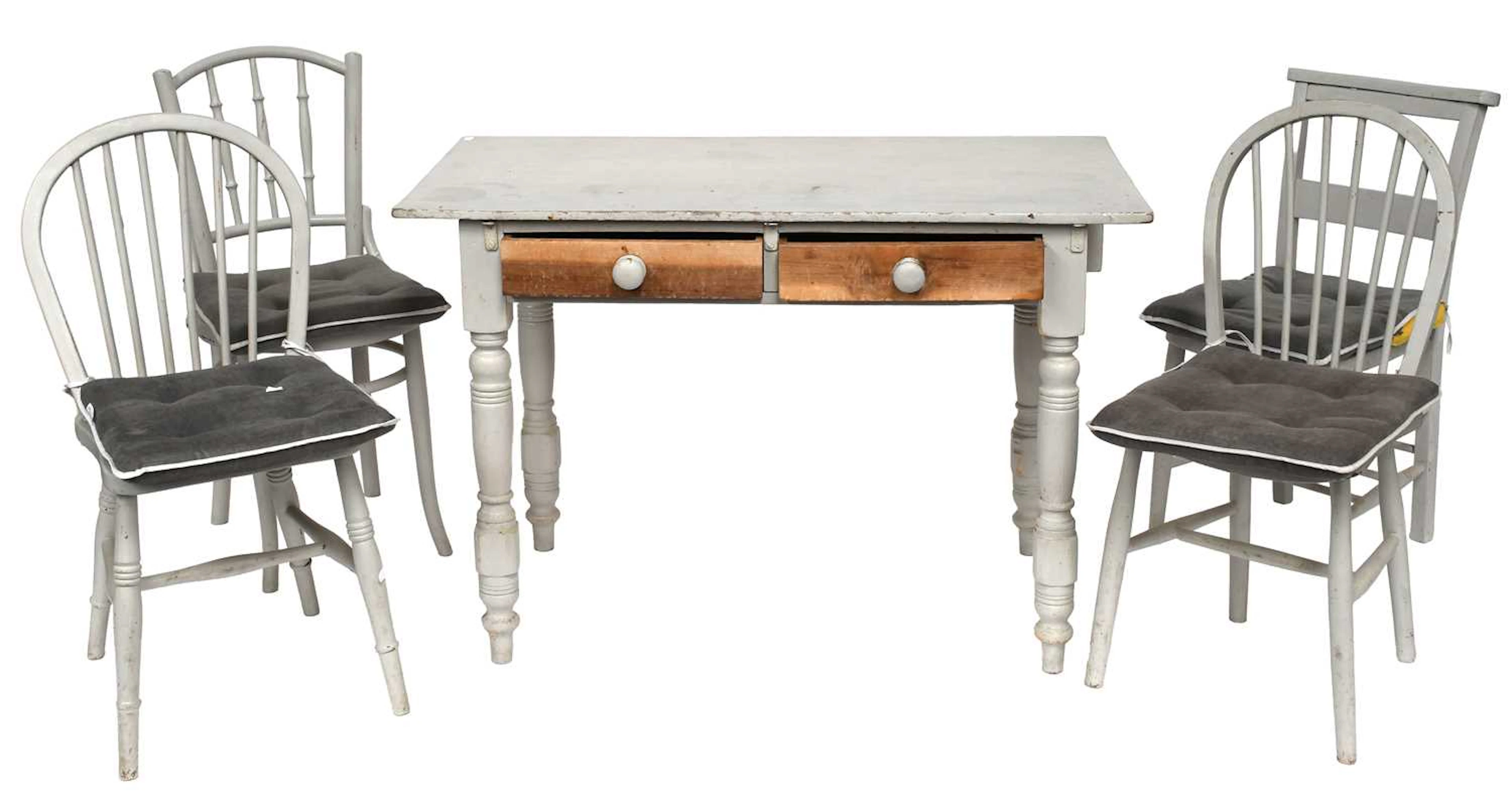 A Victorian Two Drawer Table