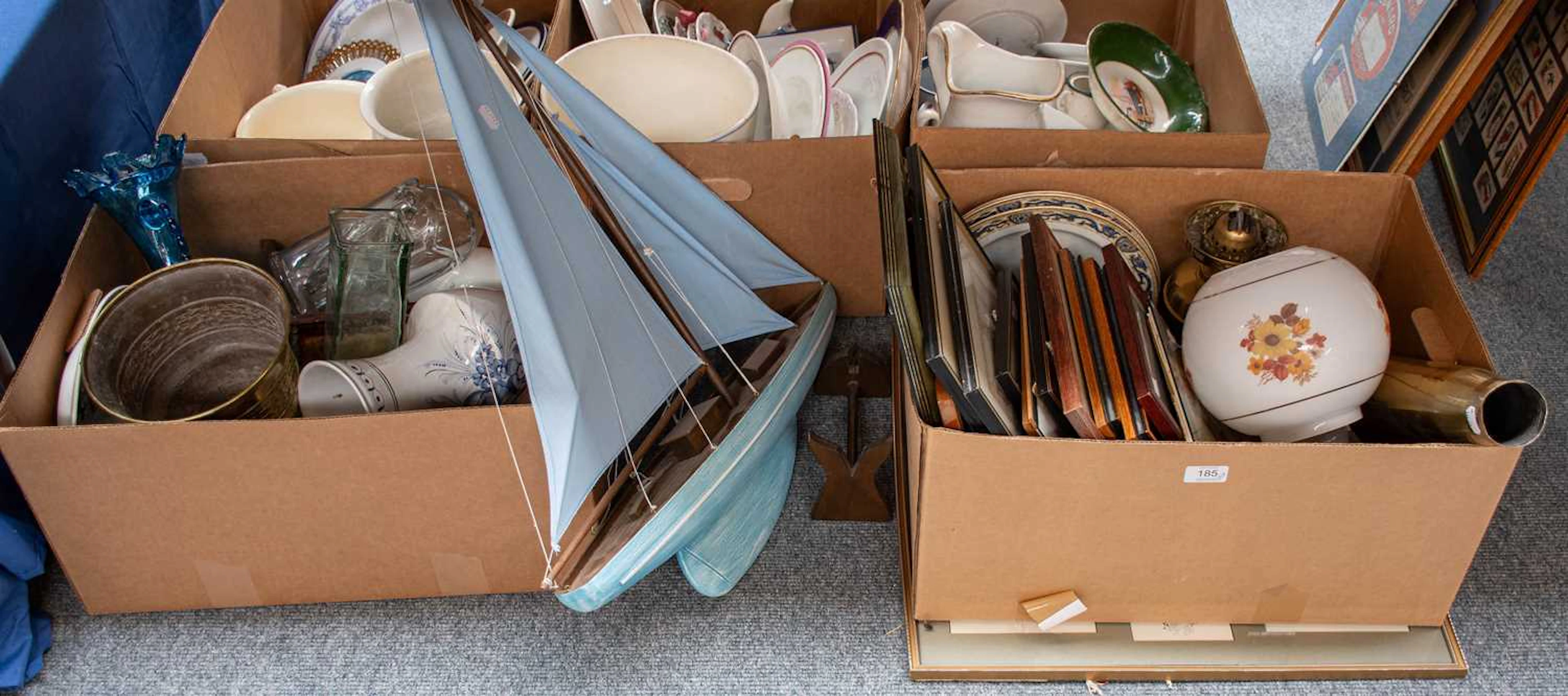 Ceramics, Glass, Metalwares and Prints