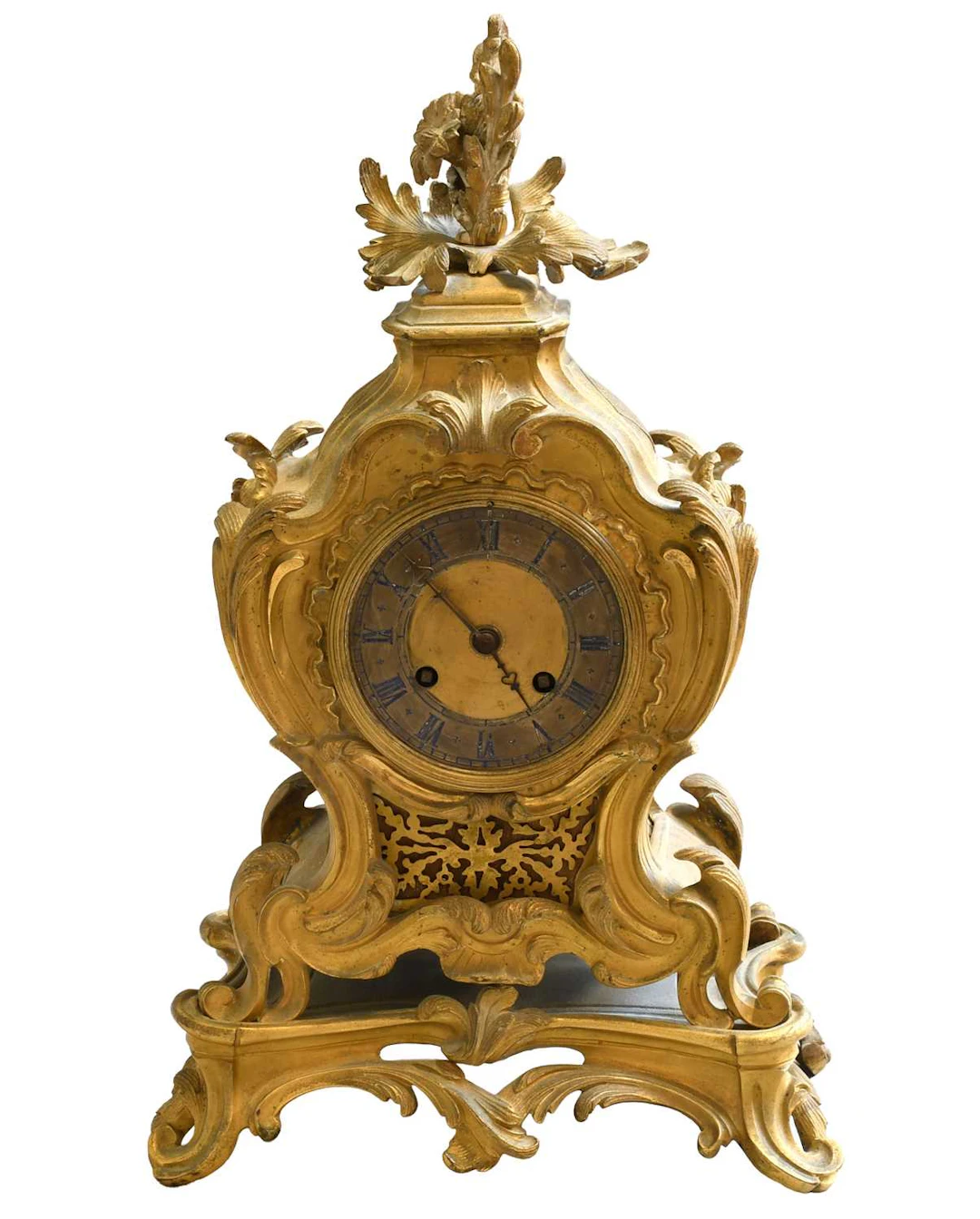 A French Gilt-Metal Striking Mantel Clock, circa 1860