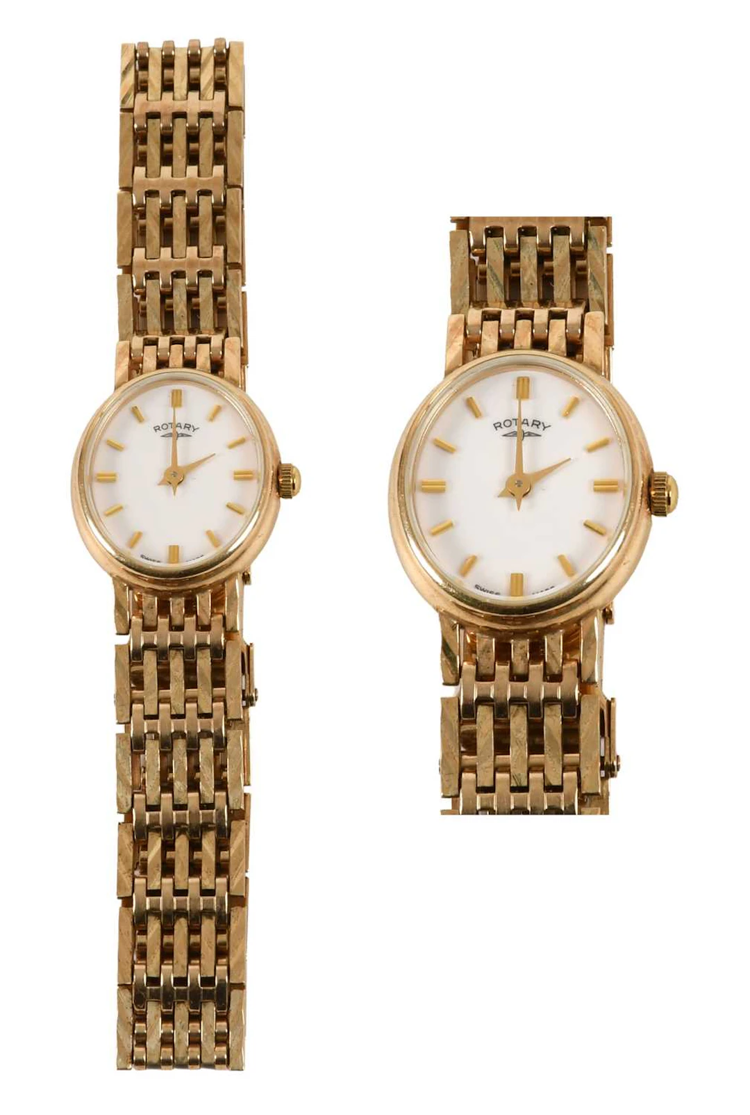 A Lady's 9 Carat Gold Wristwatch, signed Rotary, 1990's
