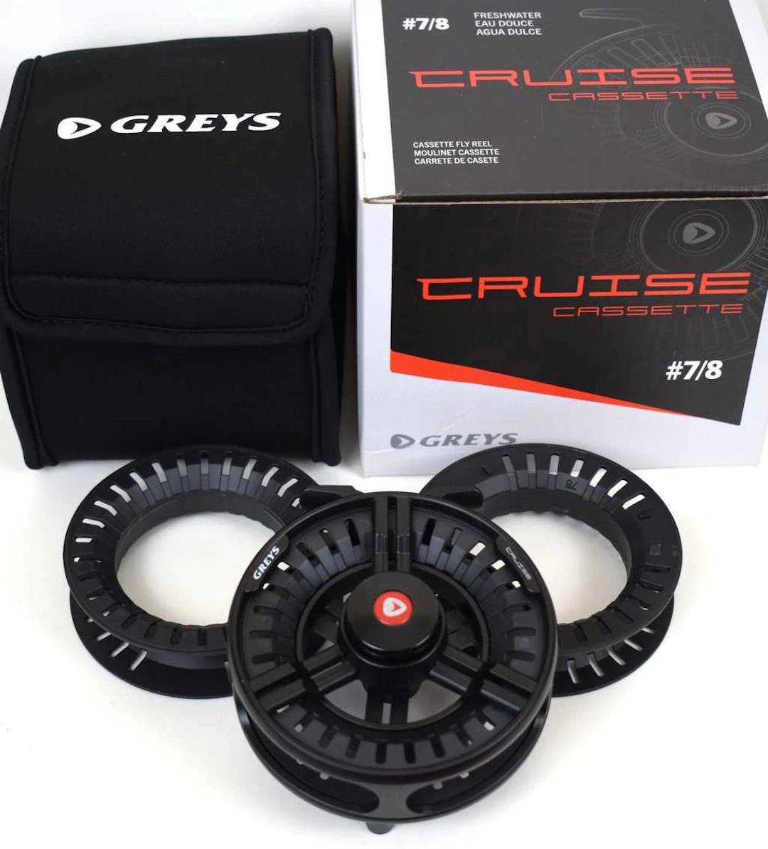 A Greys Cruise Cassette Fly Reel #7/8 Weight