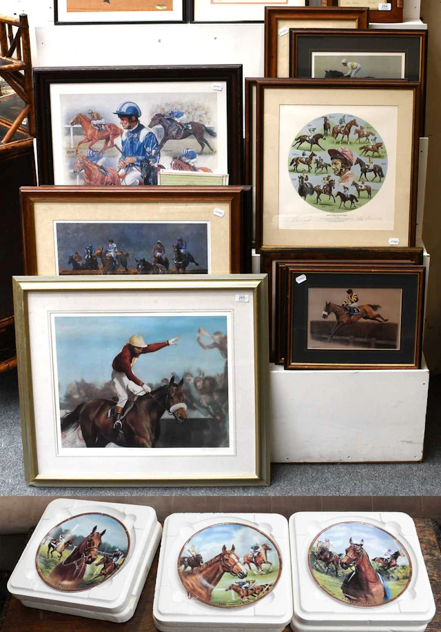 A Collection of Horseracing and Sporting Prints