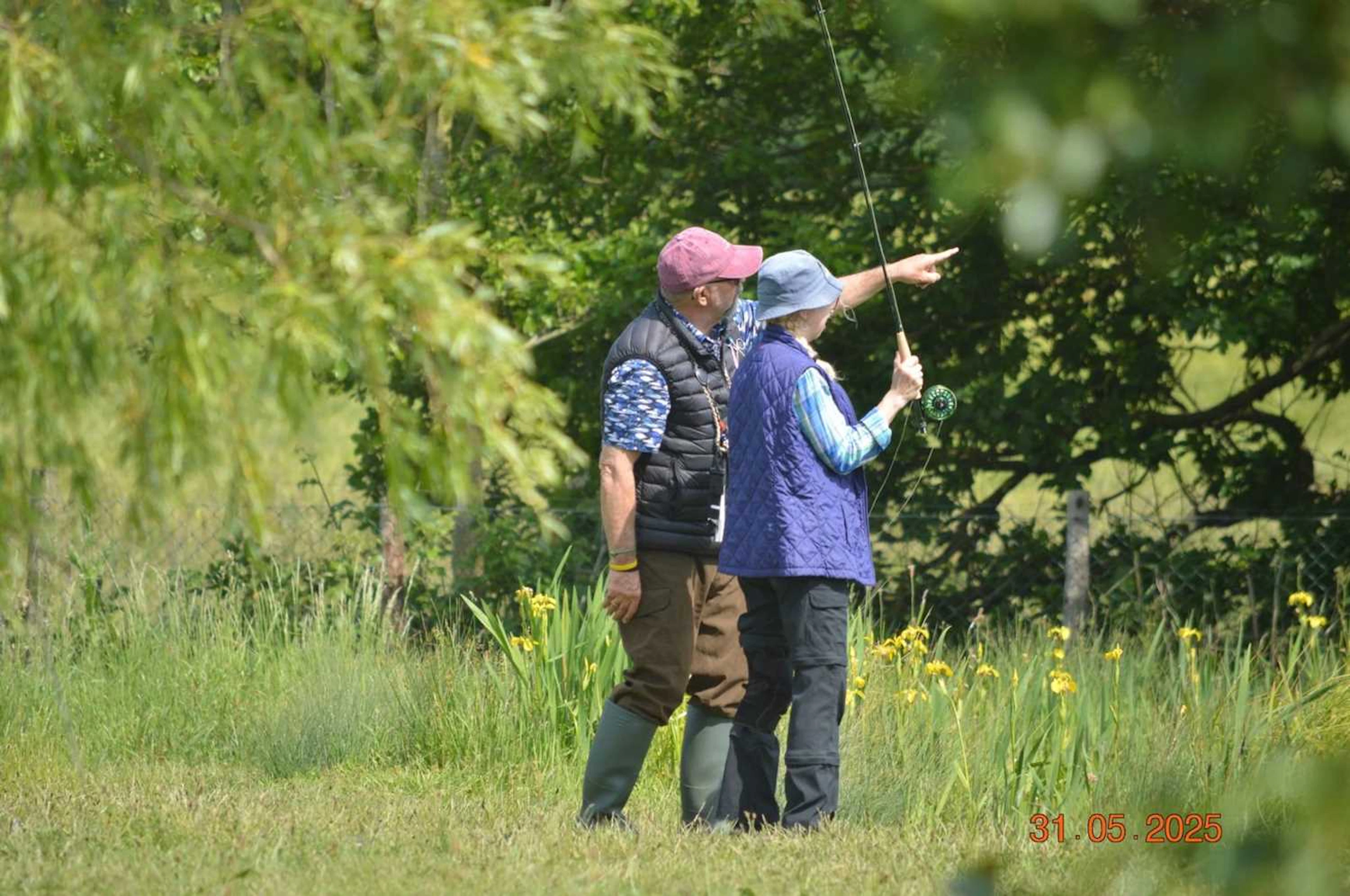 A Day’s Fly-Fishing Tuition for up to Eight Adults – ‘Try our fly’ in Norfolk