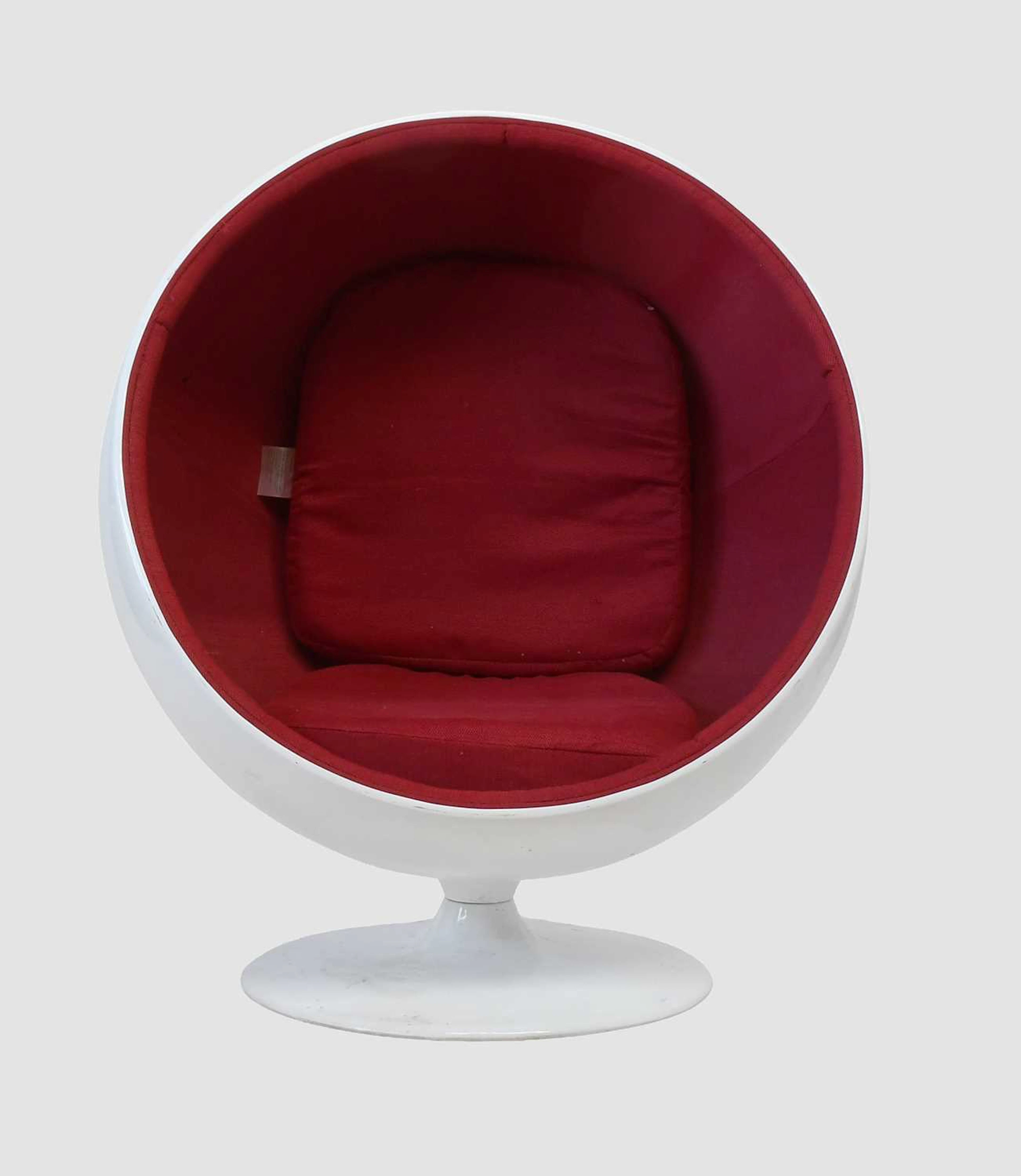 After Eero Aarnio: A Ball or Globe Chair