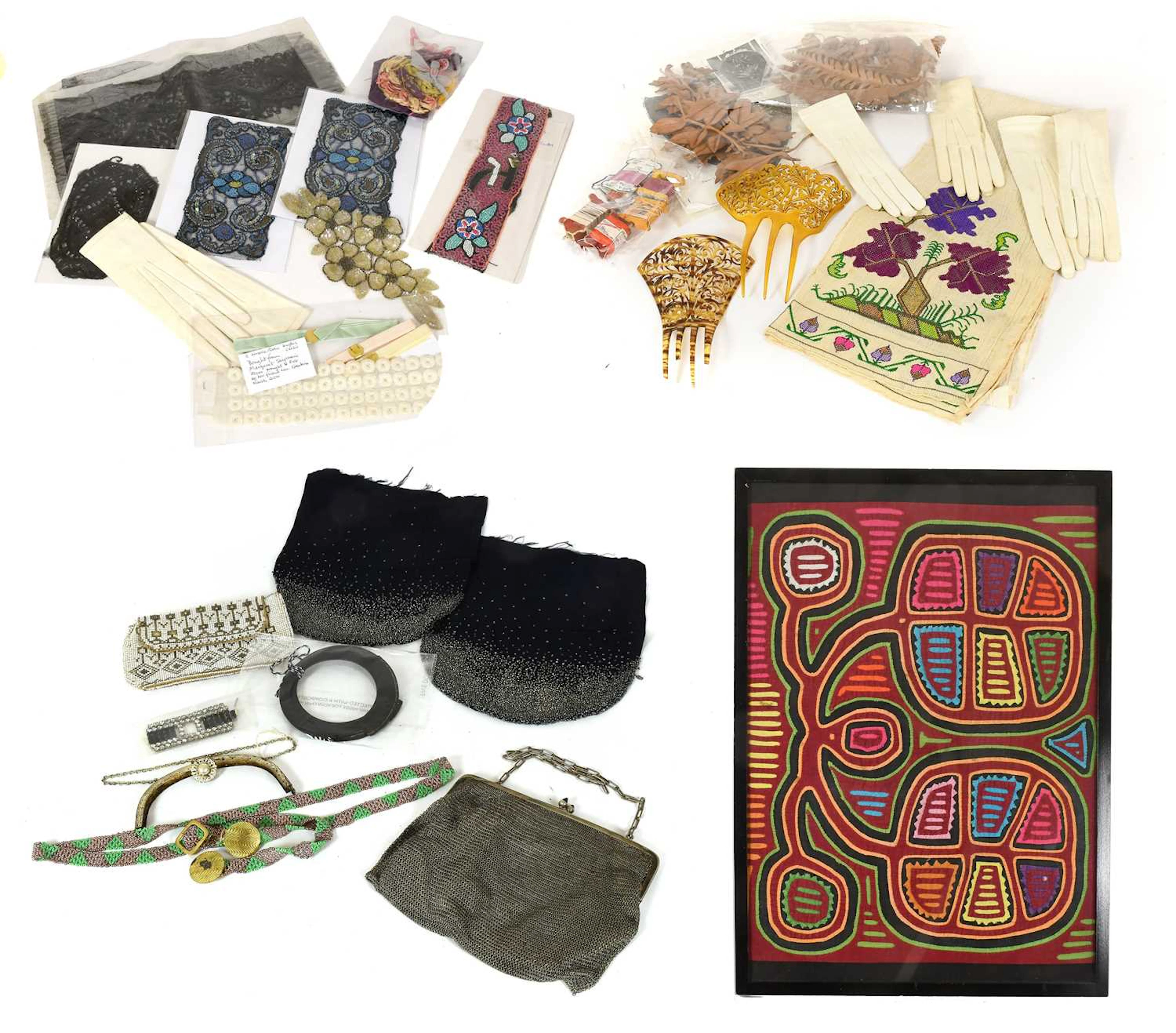 Assorted Costume Accessories and Textiles