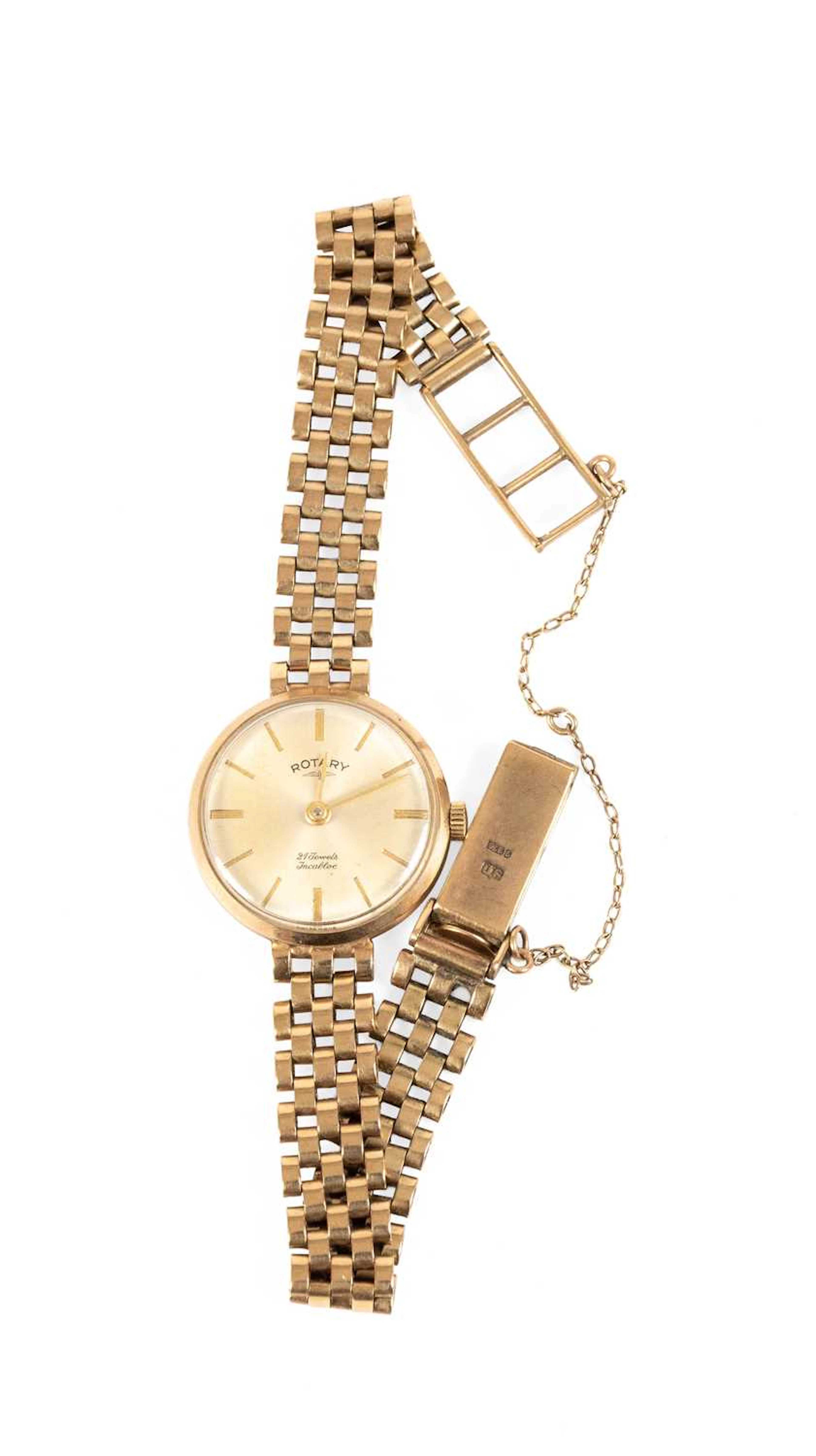 A Lady's 9 Carat Gold Wristwatch, signed Rotary, 1963
