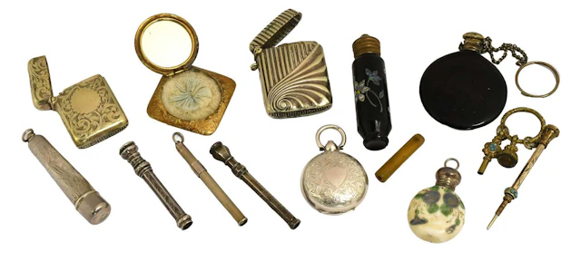 A Collection of Assorted Silver and Objects of Vertu