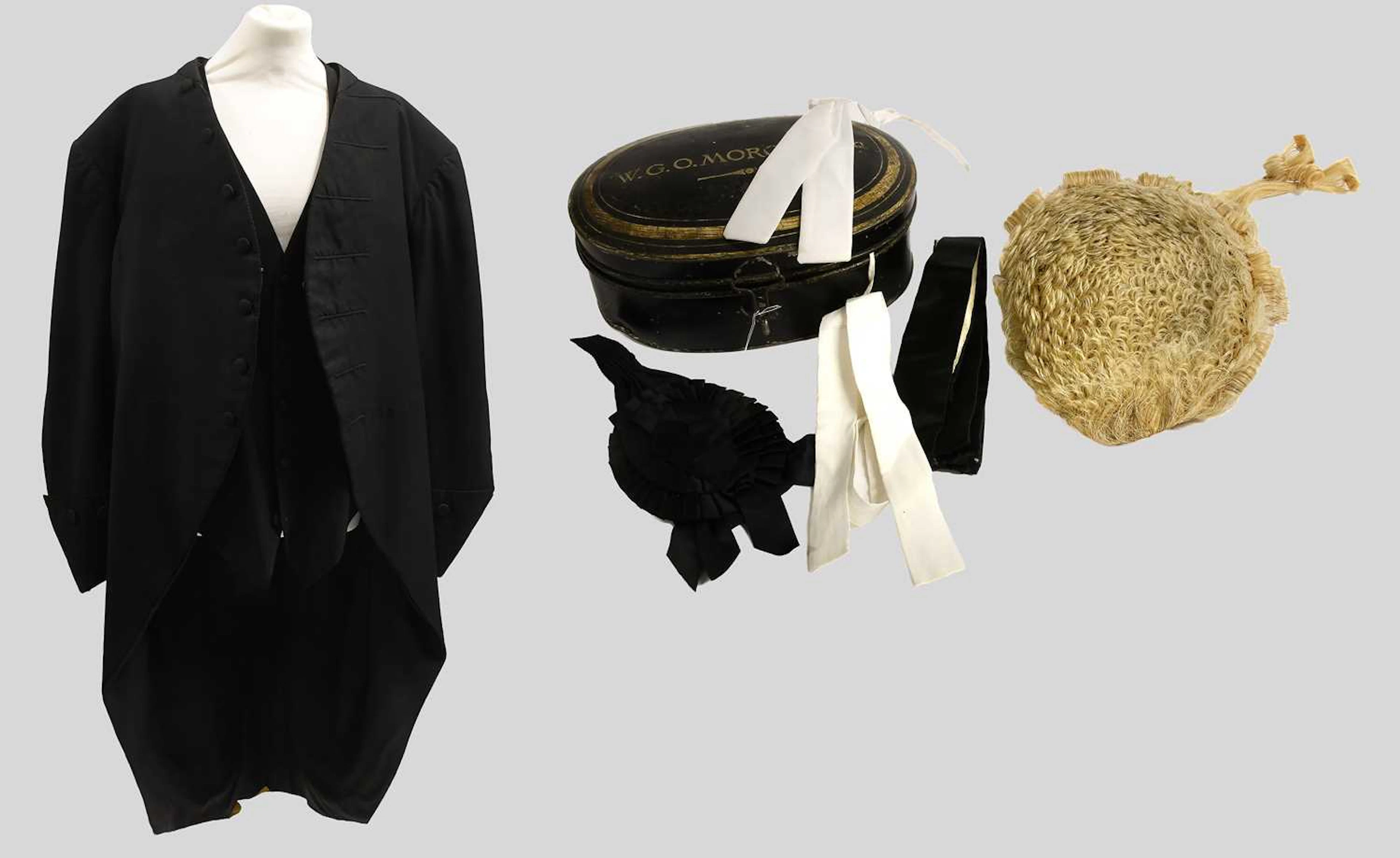 Mid 20th Century W G O Morgan Esq Judge's Costume and Accessories