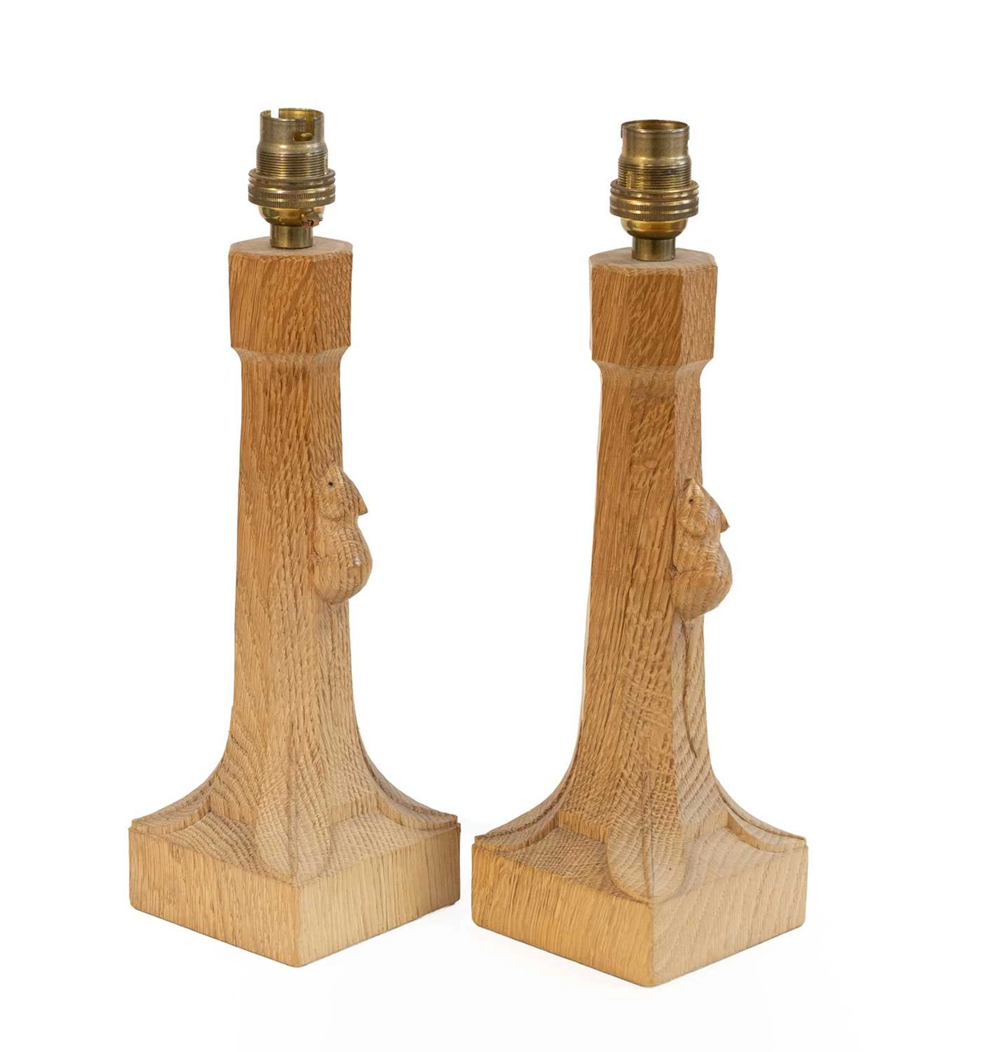 Workshop of Robert Mouseman Thompson (Kilburn): A Pair of English