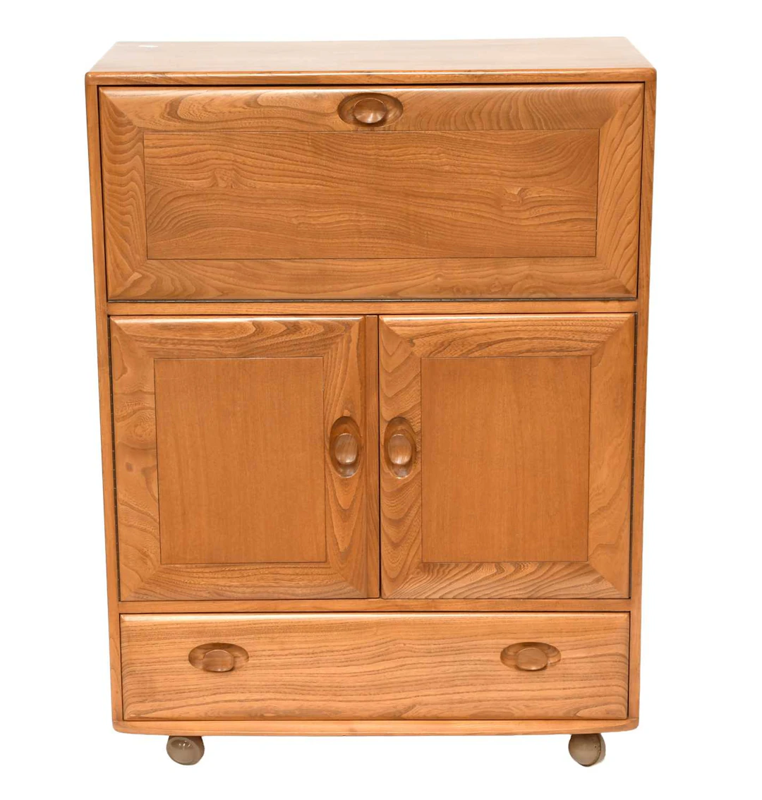 An Ercol Light Elm Cabinet