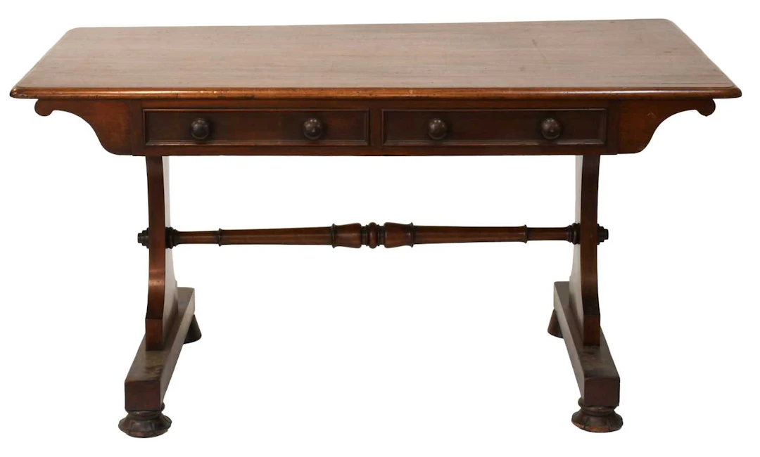 A 19th Century Mahogany Library Table