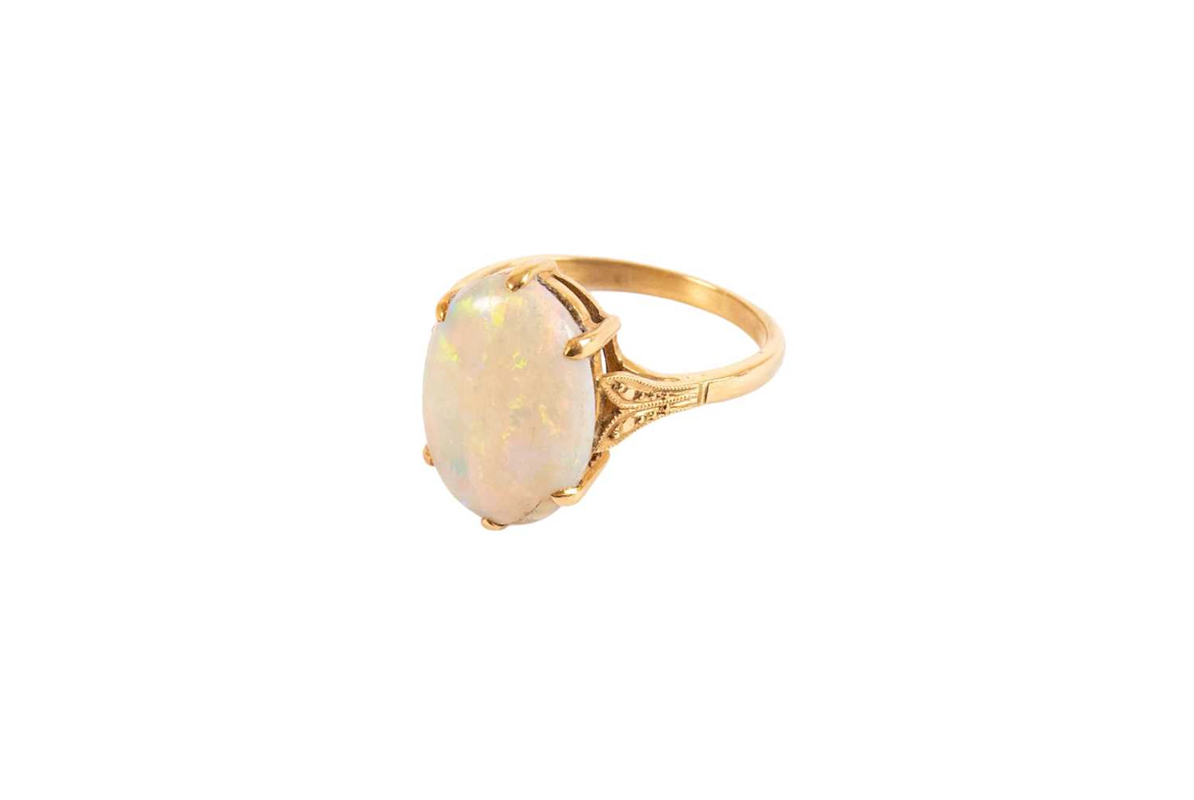 An Opal Ring