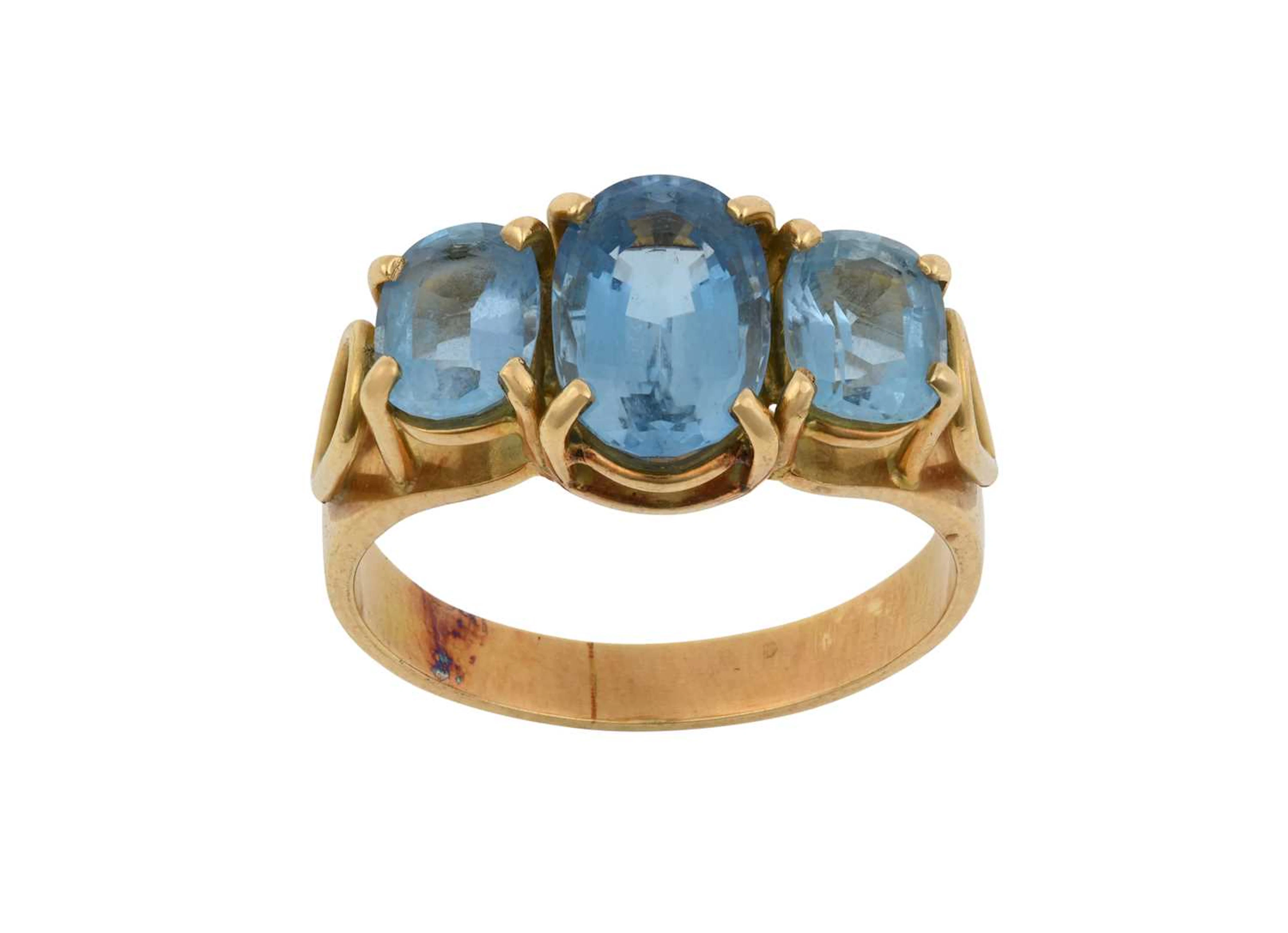 An Aquamarine Ring