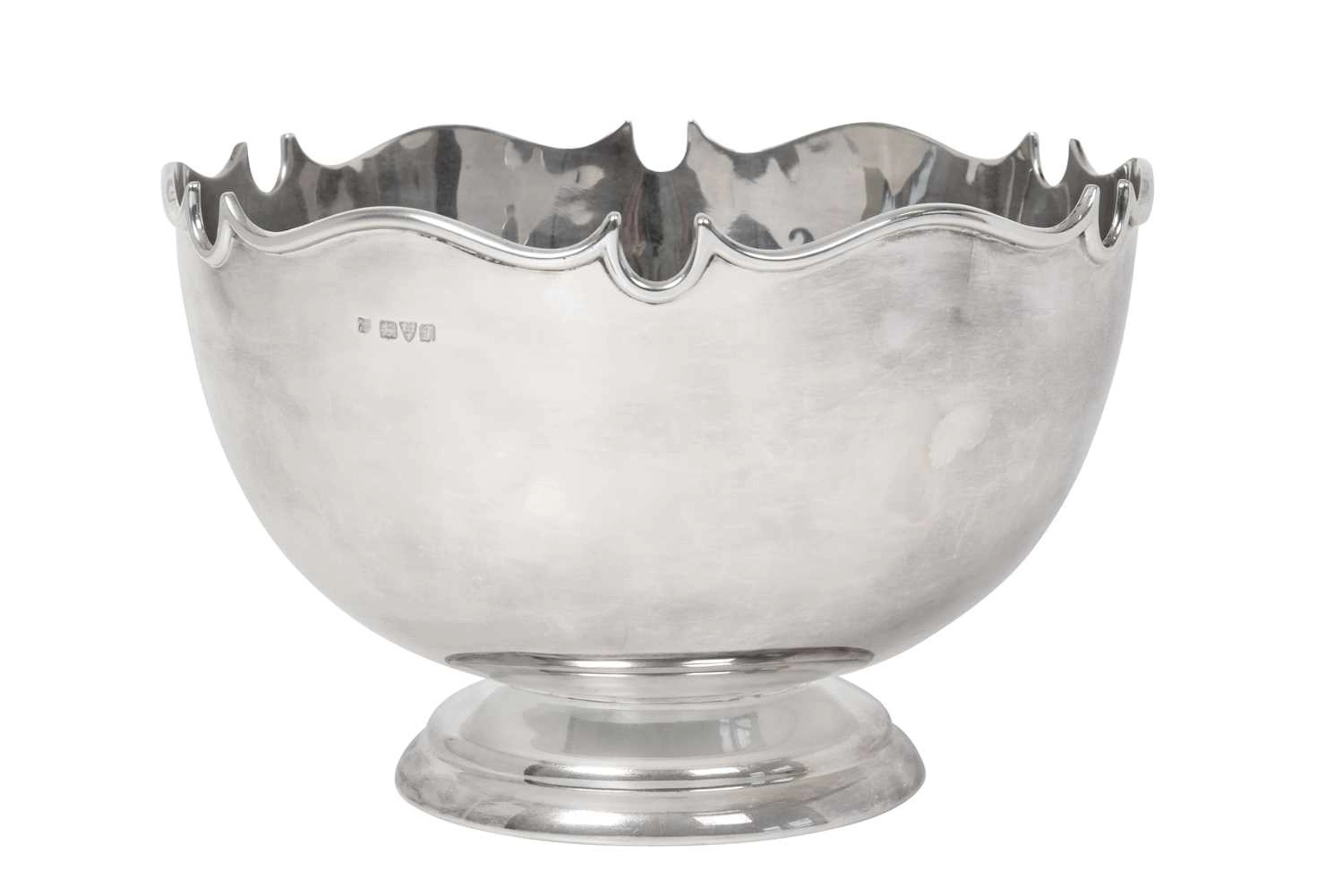 A George V Silver Bowl by Herbert Edward Barker and Frank Ernest Barker