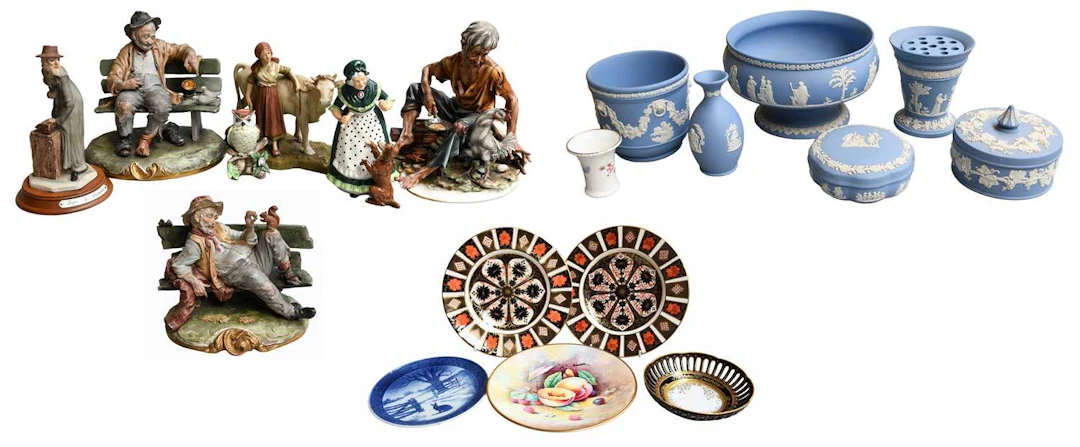 Assorted British and European Ceramics