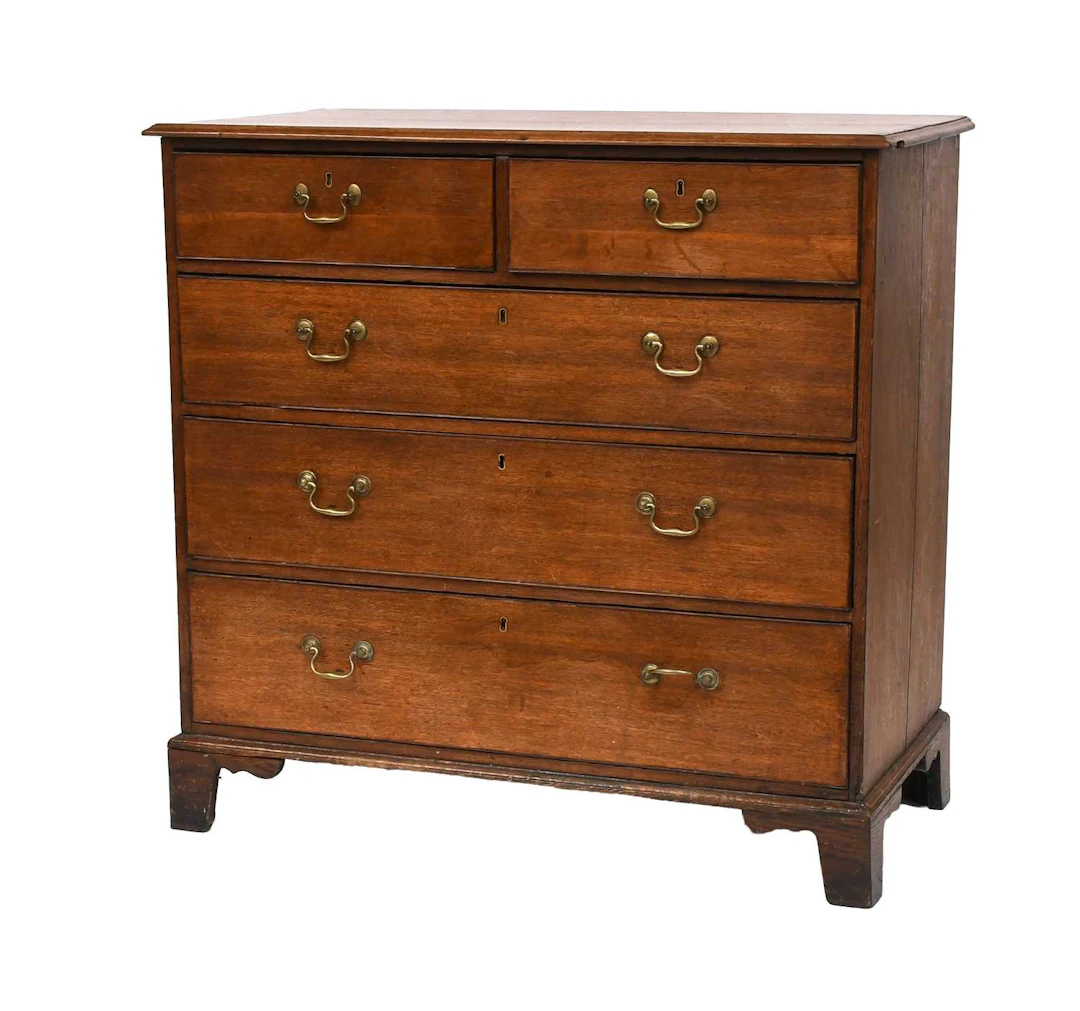A George III Oak Chest of Drawers