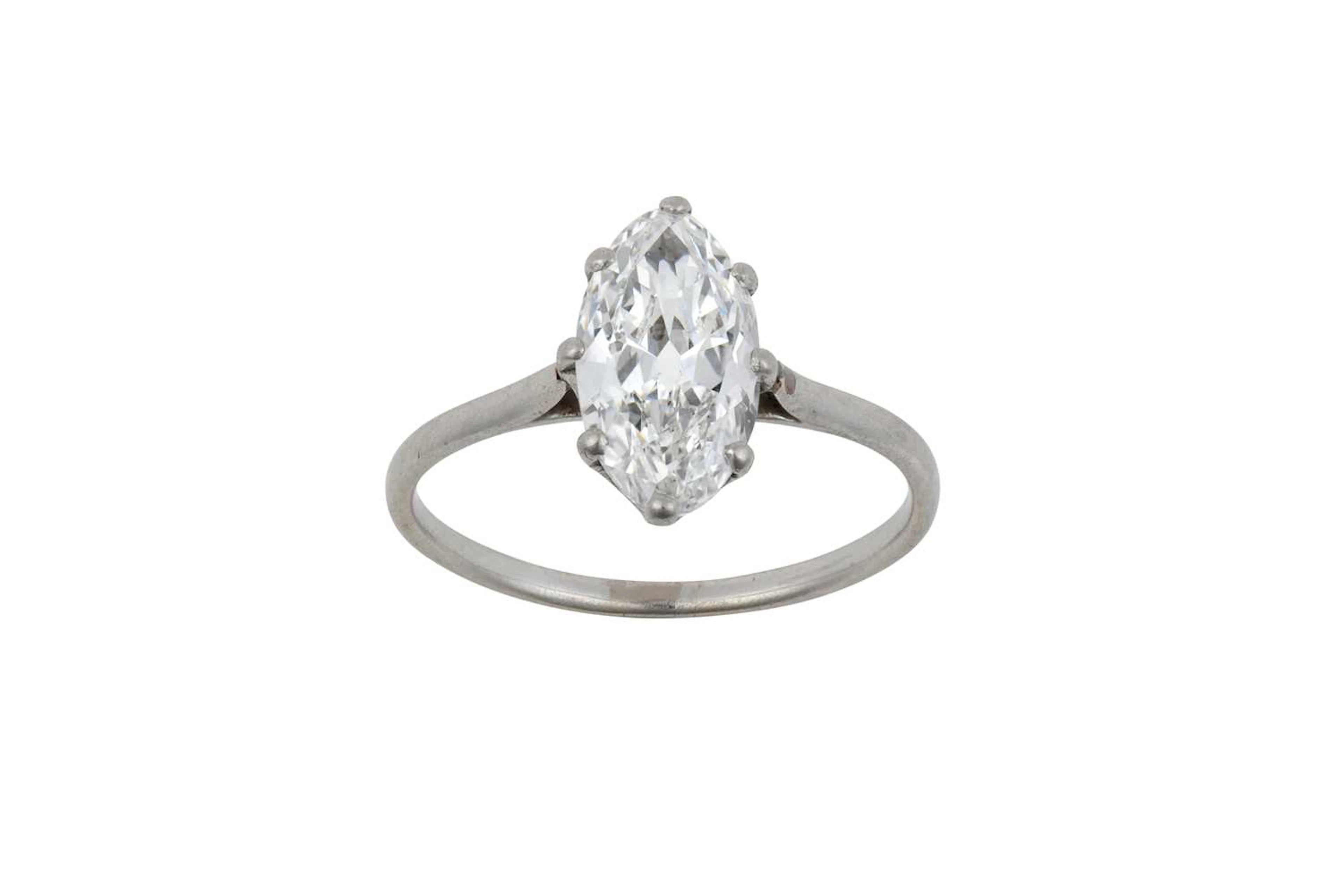 A Diamond Solitaire Ring