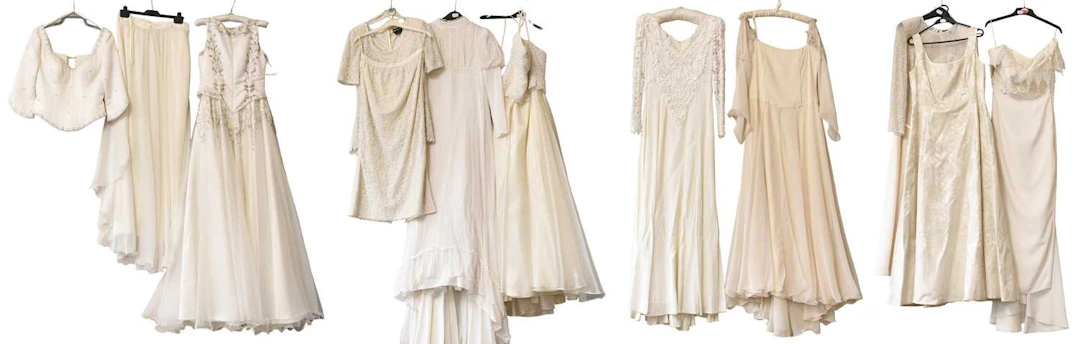 Ten 1970s and Later Wedding Dresses and Evening Wear, Benjamin Robert