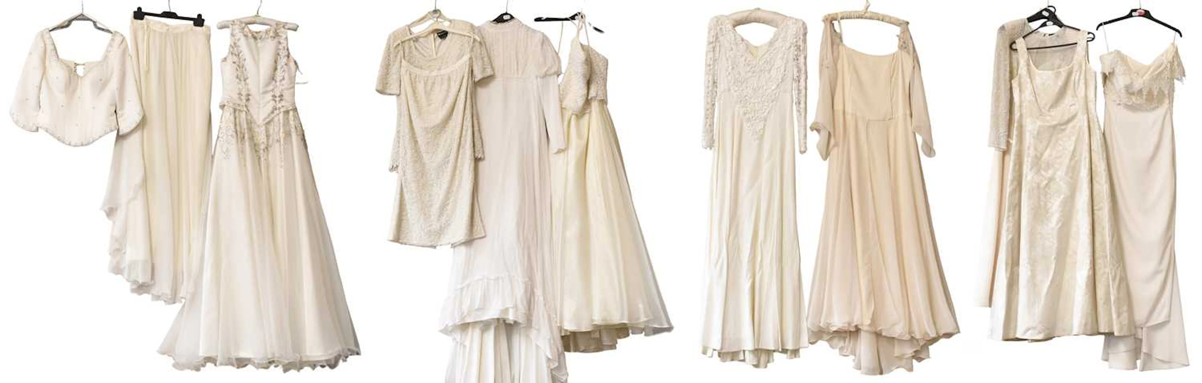 Ten 1970s and Later Wedding Dresses and Evening Wear, Benjamin Robert