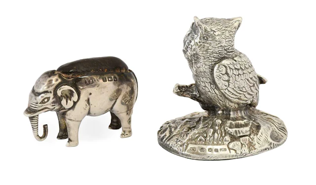 An Edward VII Silver Pin-Cushion, by Adie and Lovekin Ltd., Birmingham