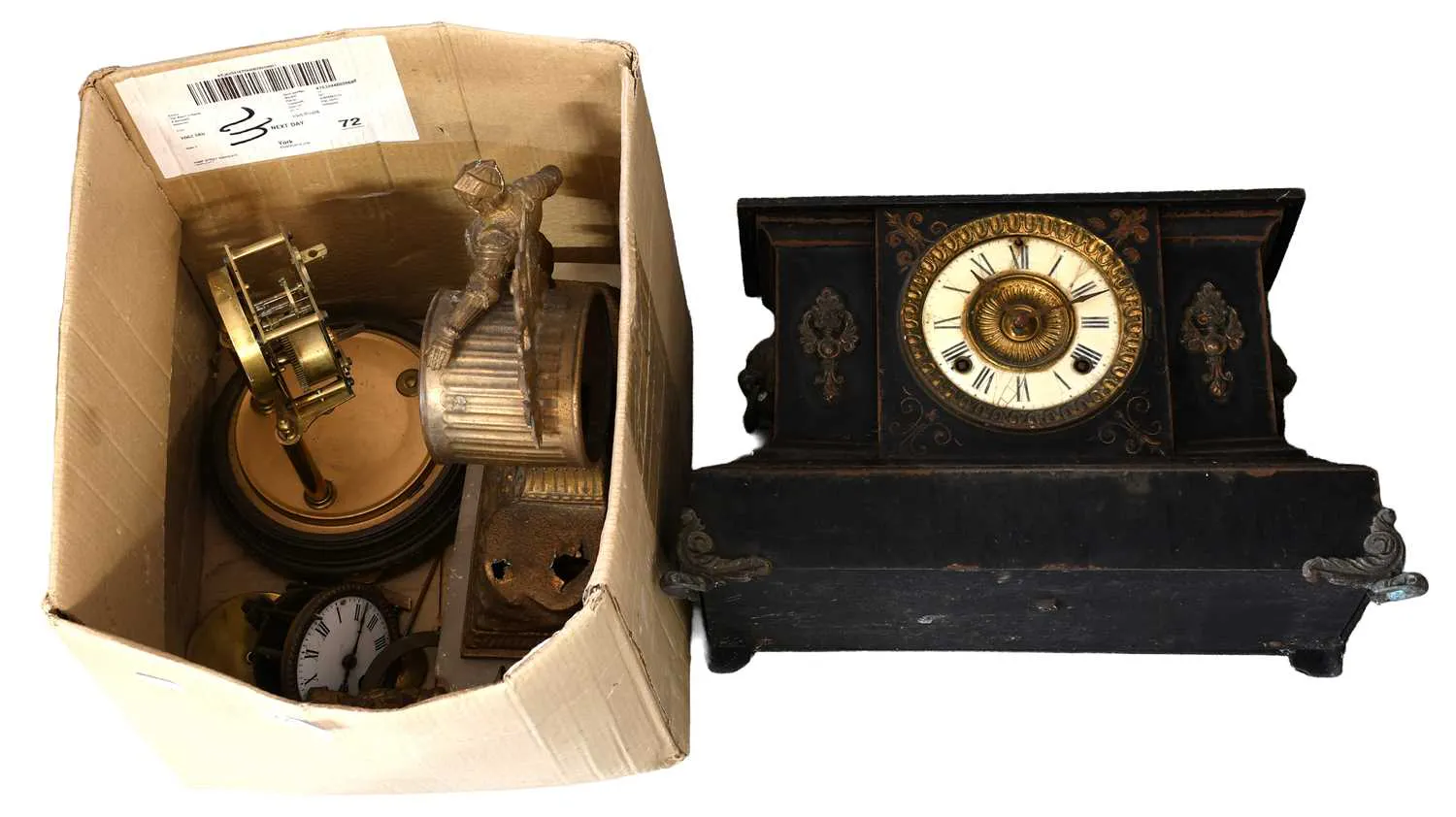 Three Mantel Clocks