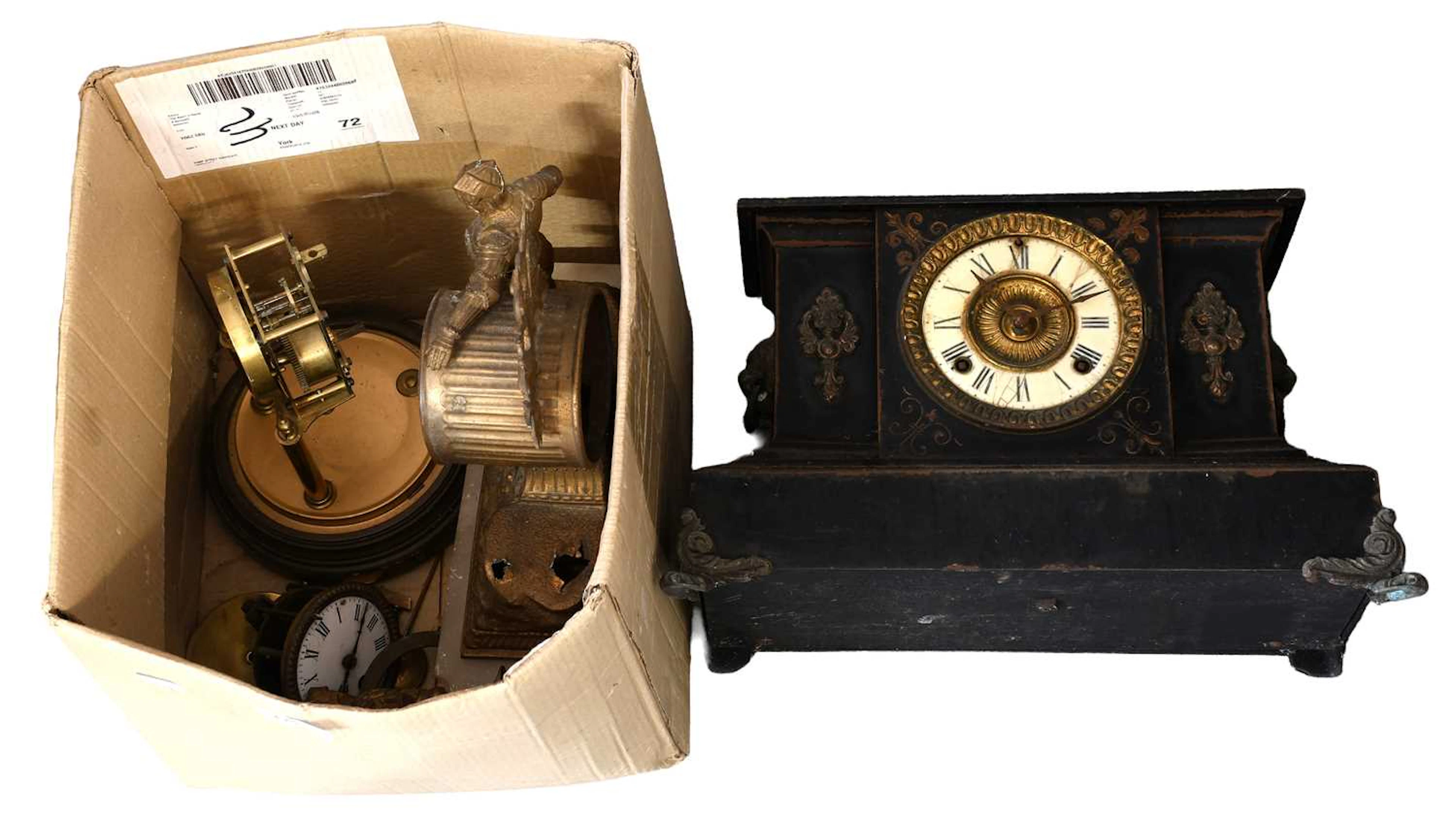 Three Mantel Clocks