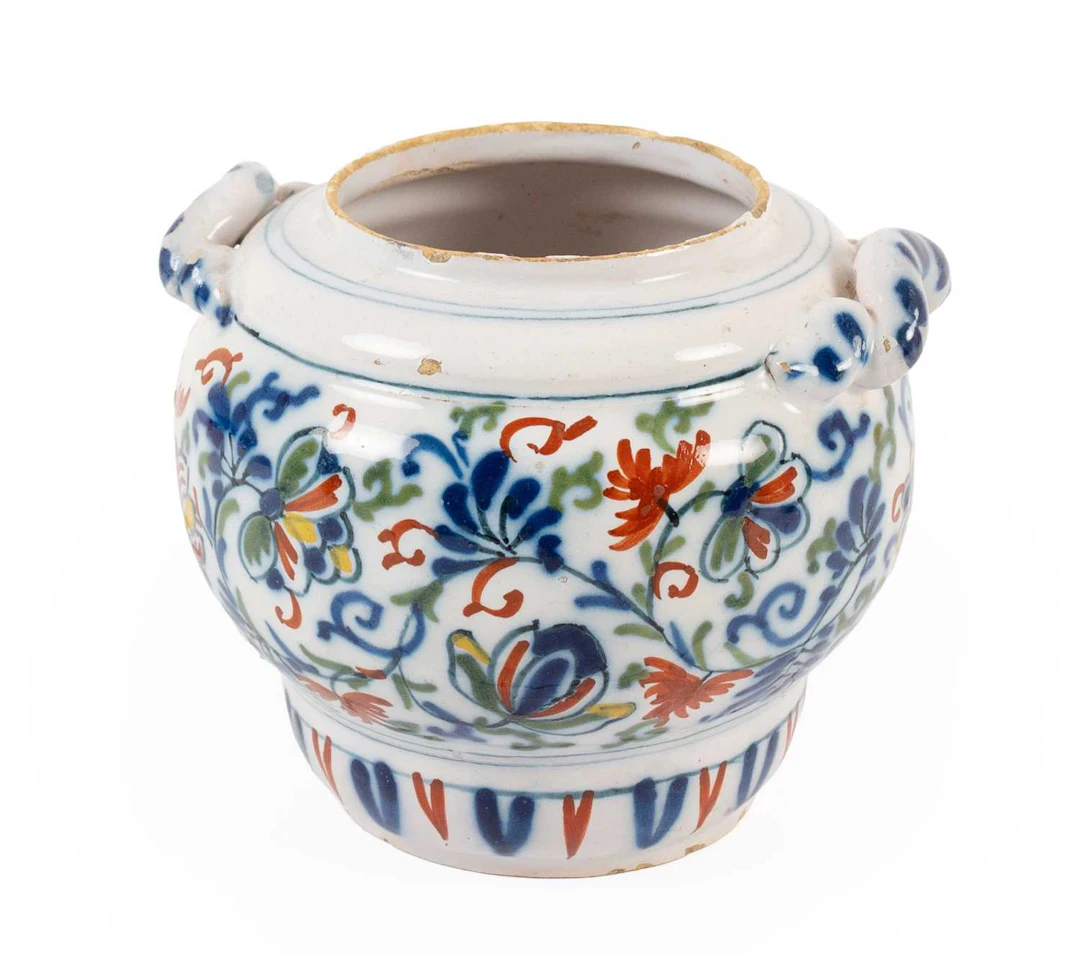 An English Delft Jar, circa 1710