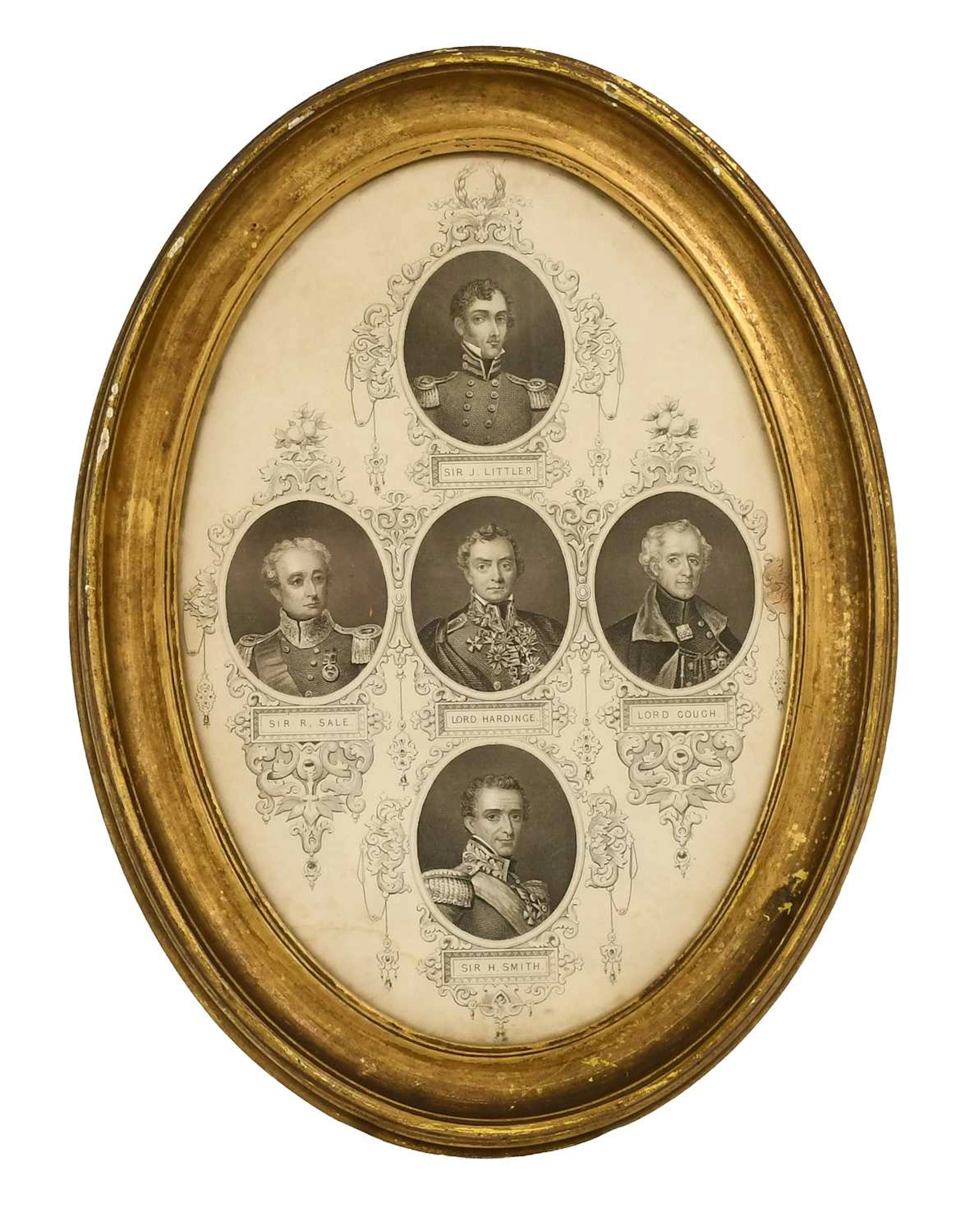 Anglo-Sikh War 1845-1846 Interest :- a Mid-19th Century Group of Five