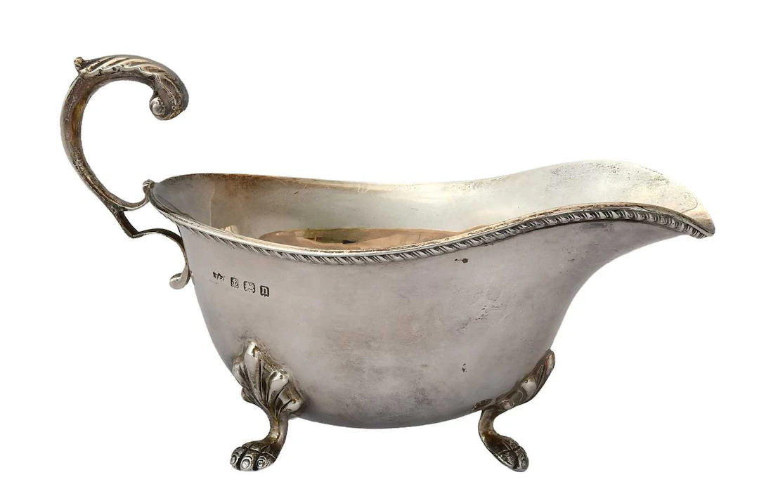 A George V Silver Sauceboat, by Jones and Crompton, Birmingham, 1912