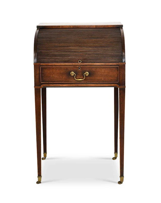 A George III Mahogany Writing Desk, late 18th century
